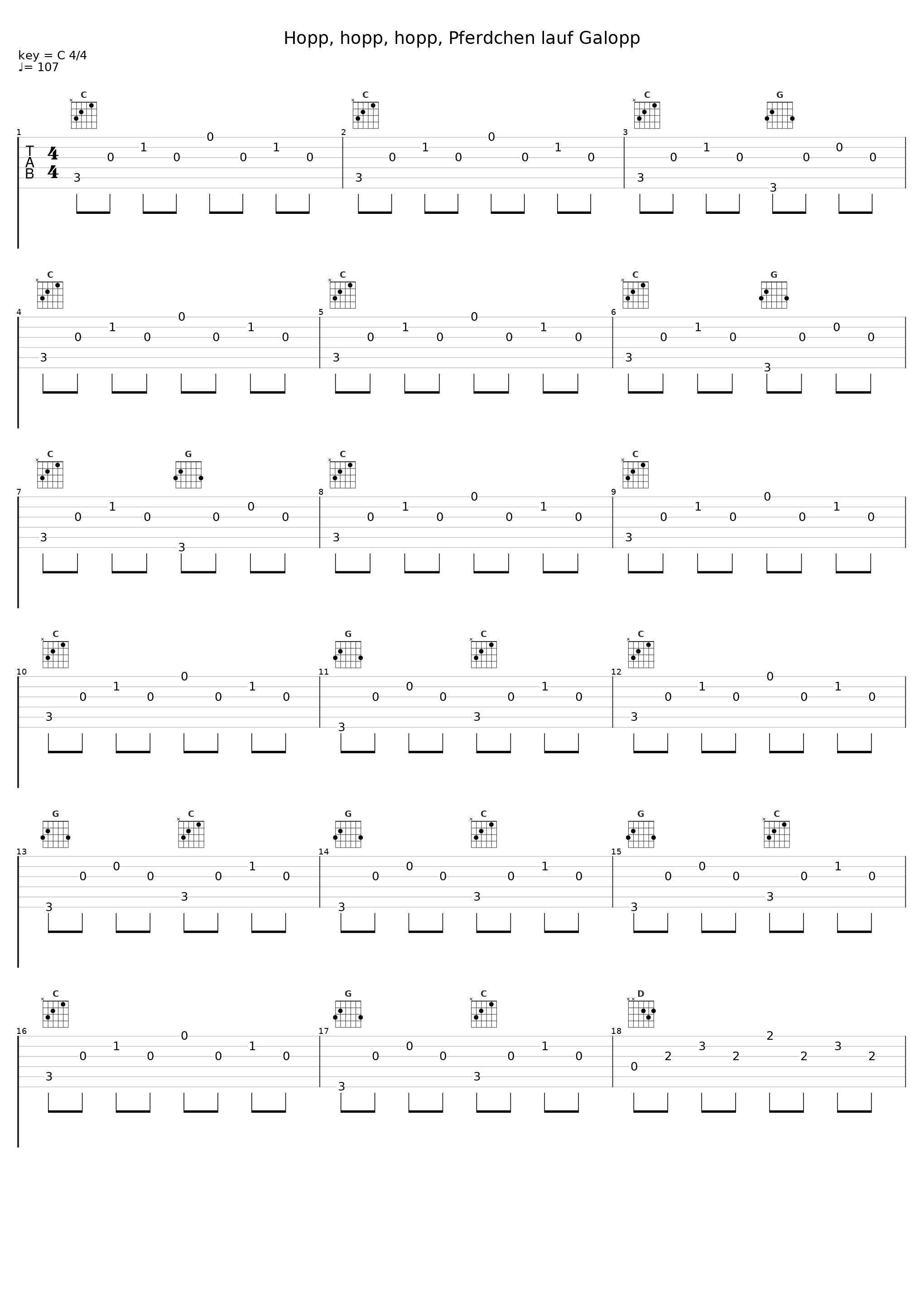 Hopp, hopp, hopp, Pferdchen lauf Galopp_Roland Kaiser_1