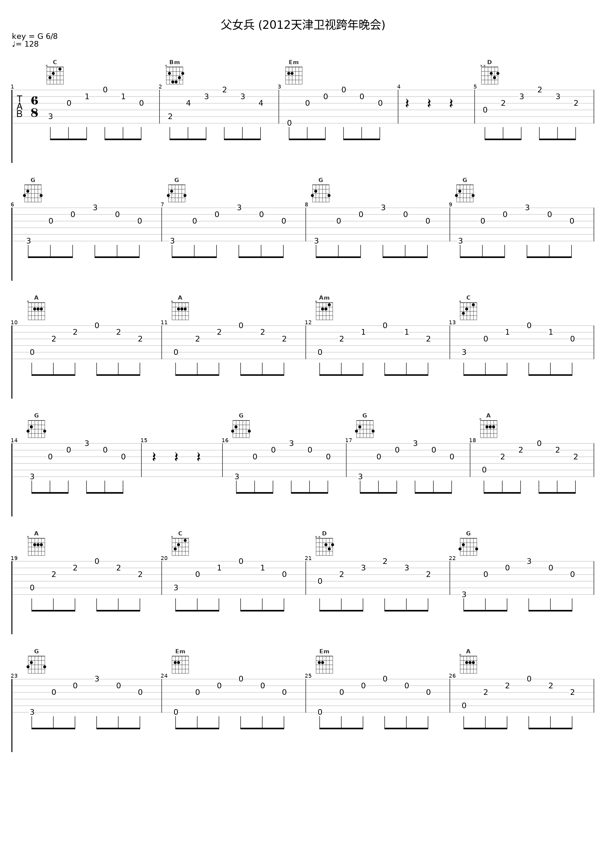 父女兵 (2012天津卫视跨年晚会)_潘长江,潘阳_1