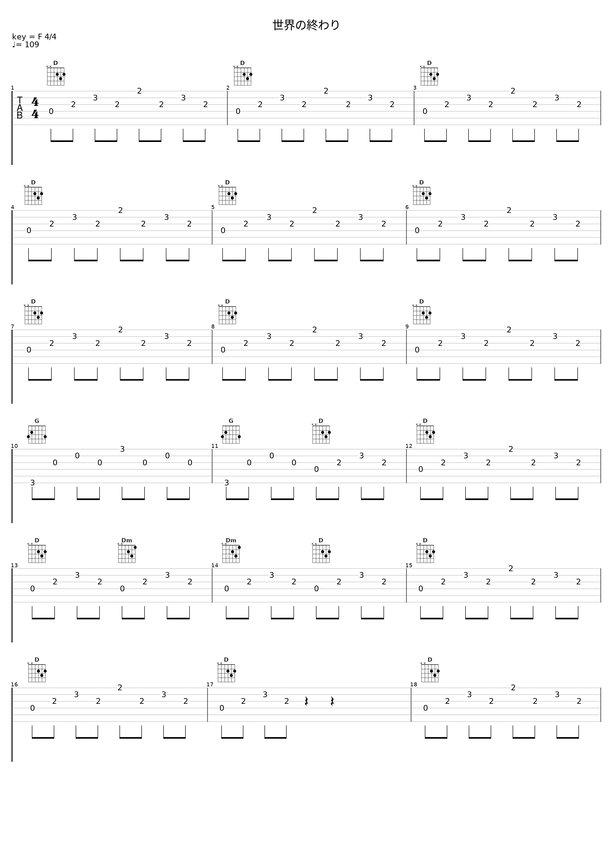 世界の終わり_渡辺俊幸_1