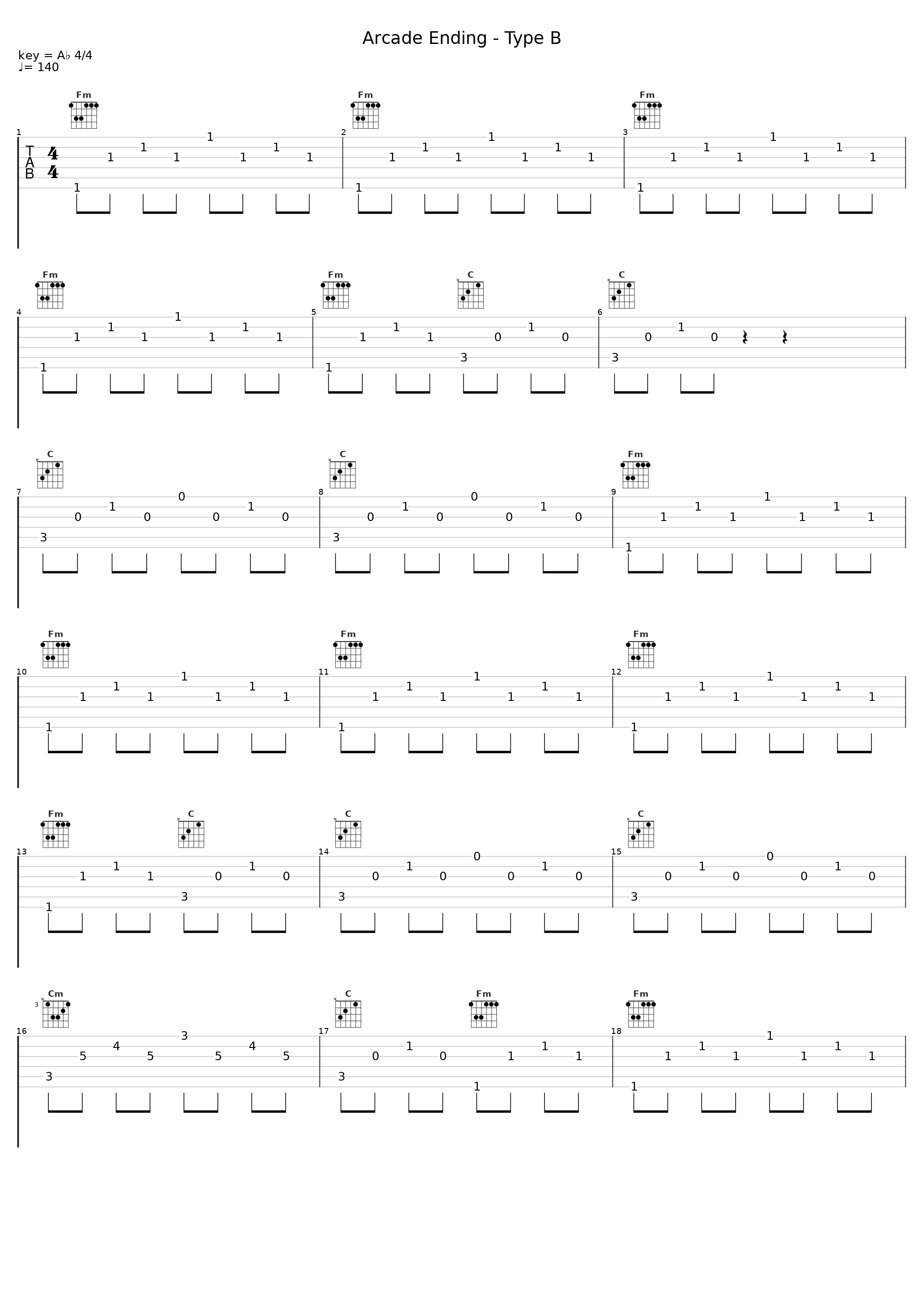 Arcade Ending - Type B_深澤秀行_1