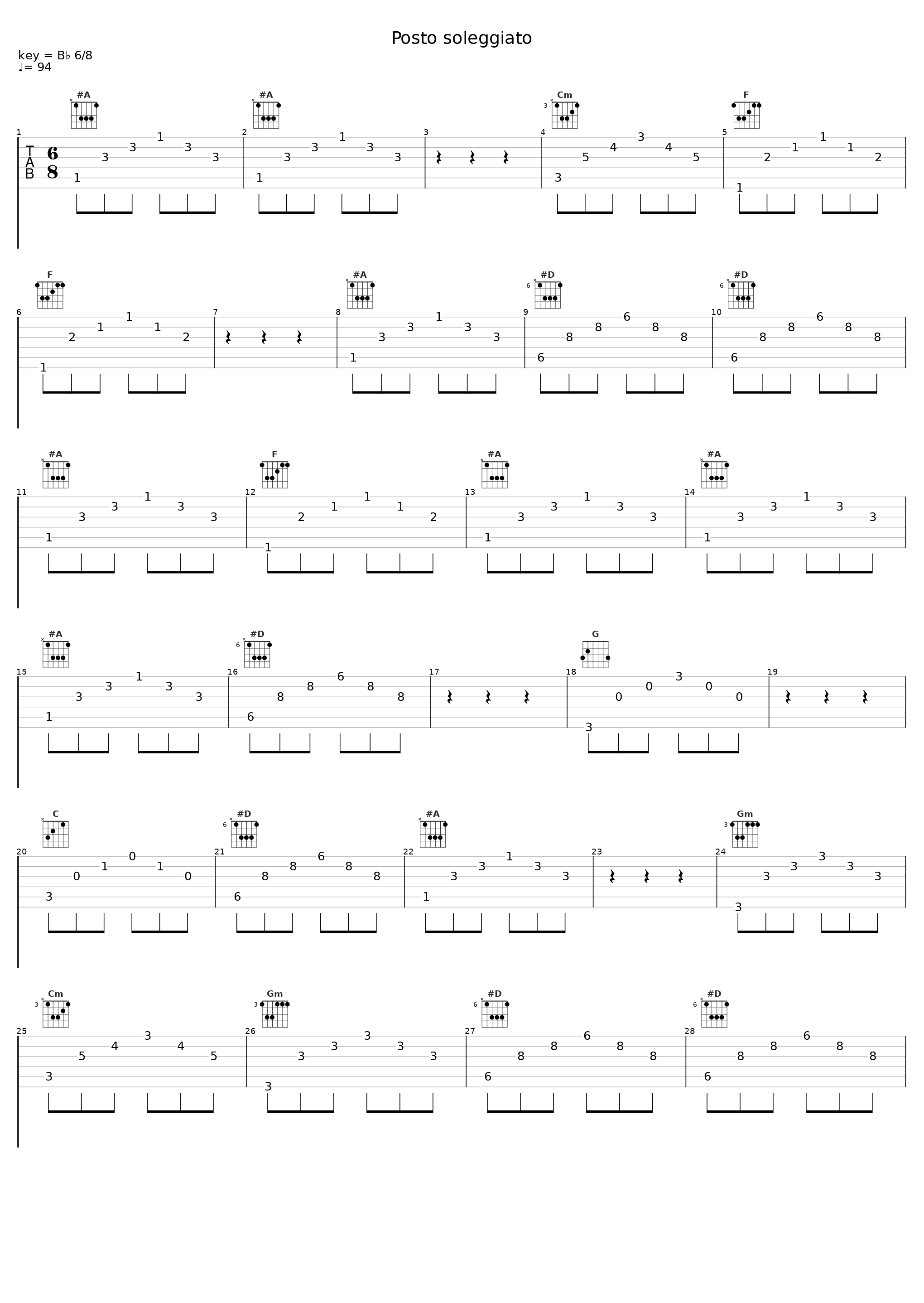 Posto soleggiato_渡辺剛_1