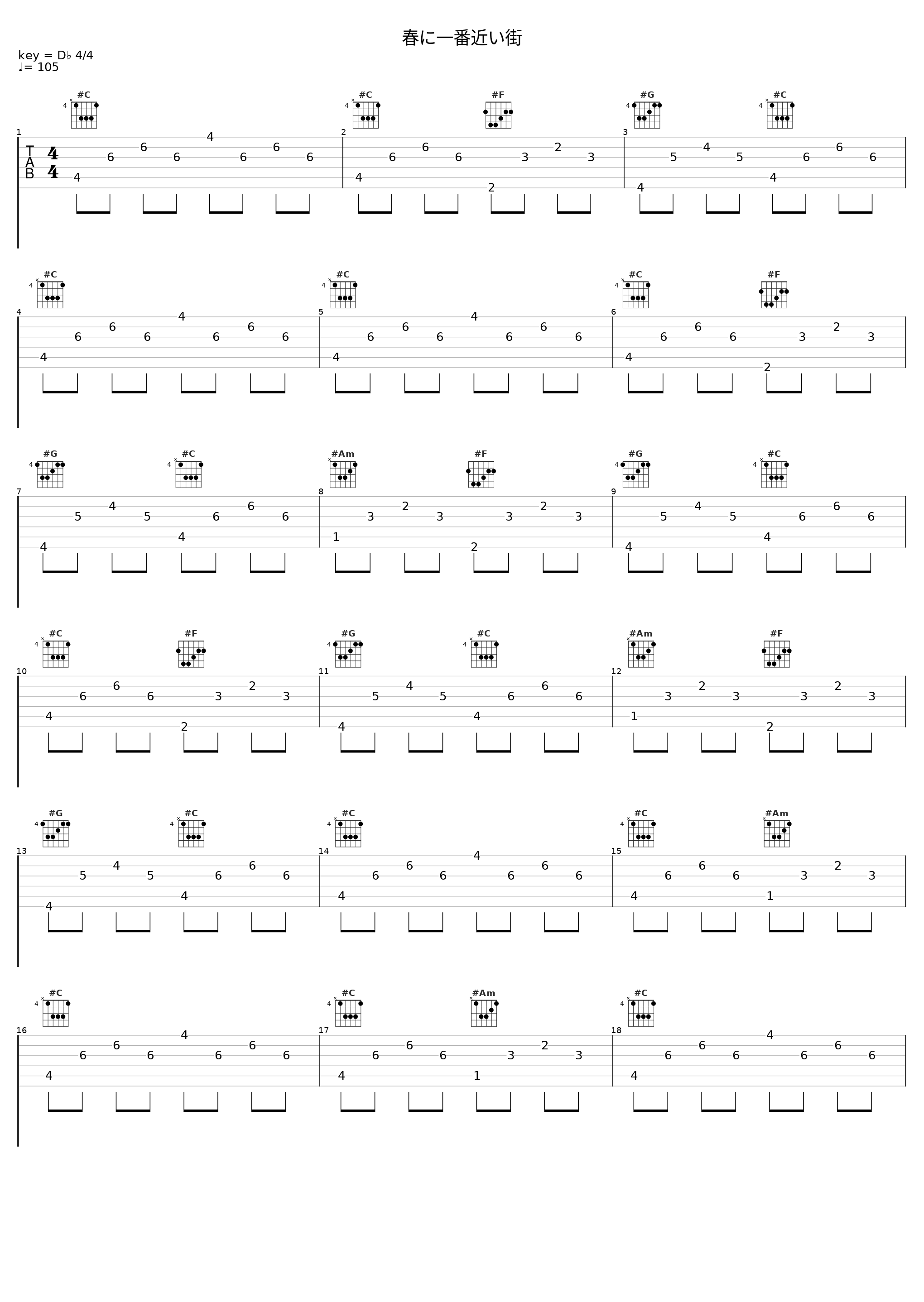 春に一番近い街_伊東歌詞太郎_1