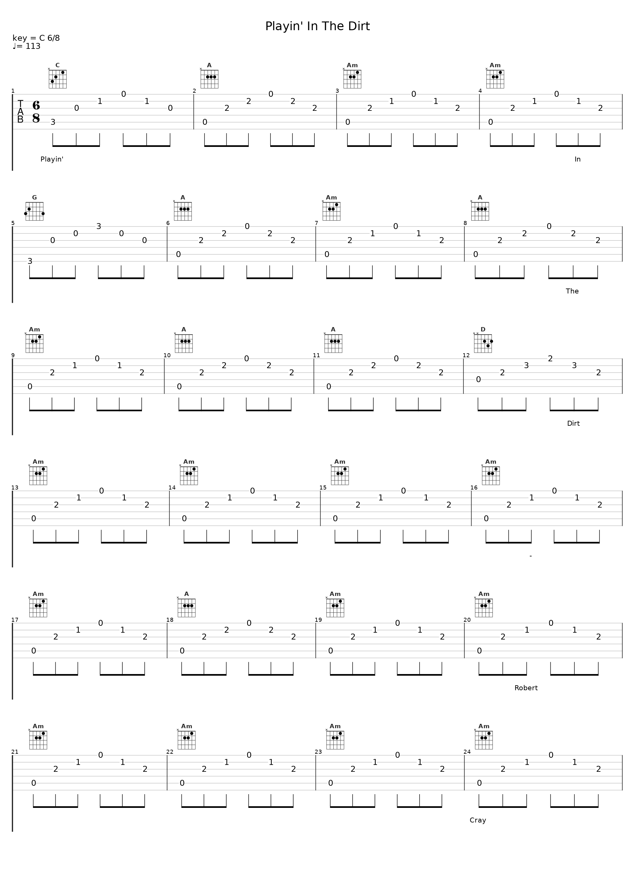 Playin' In The Dirt_Robert Cray_1