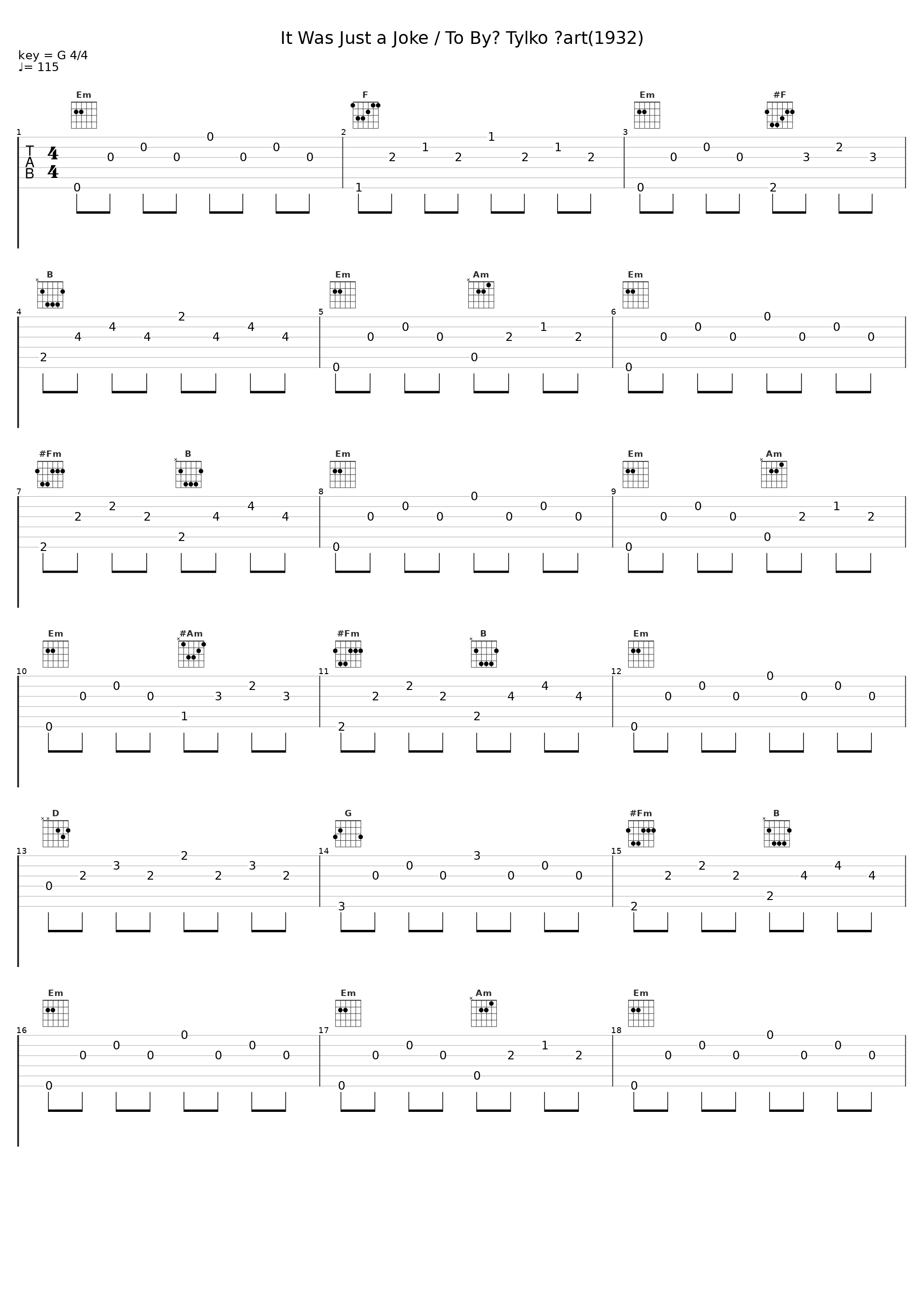 It Was Just a Joke / To Był Tylko Żart(1932)_Adam Aston_1