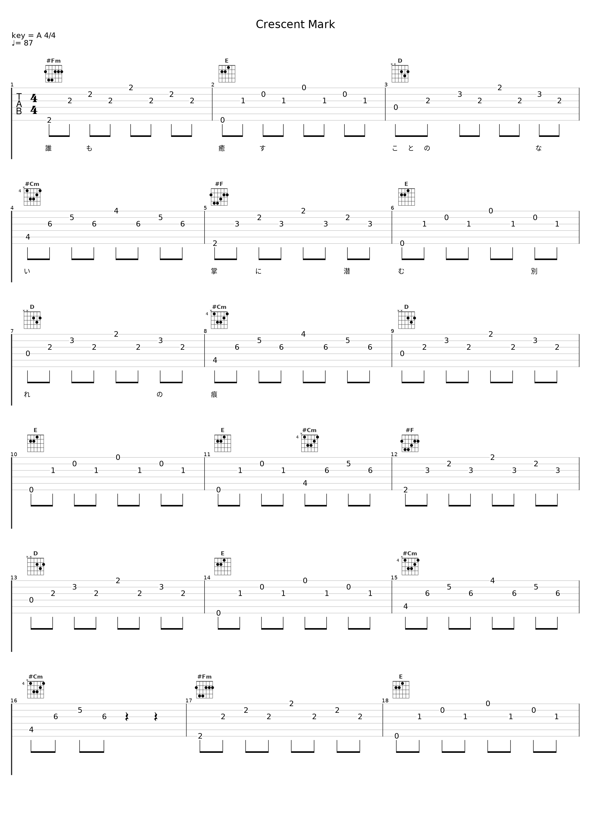 Crescent Mark_無力P,巡音流歌_1