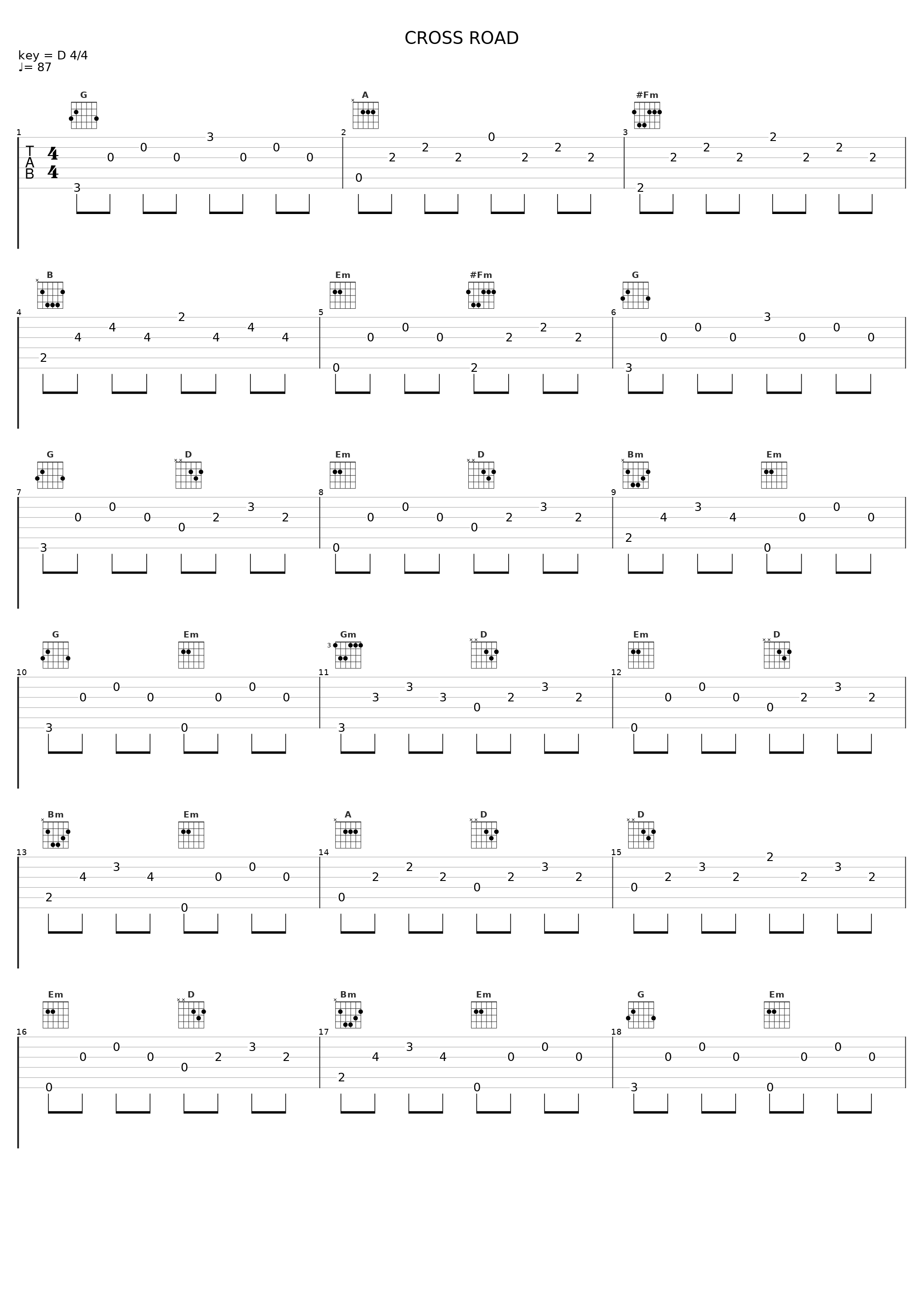 CROSS ROAD_渡辺俊幸_1