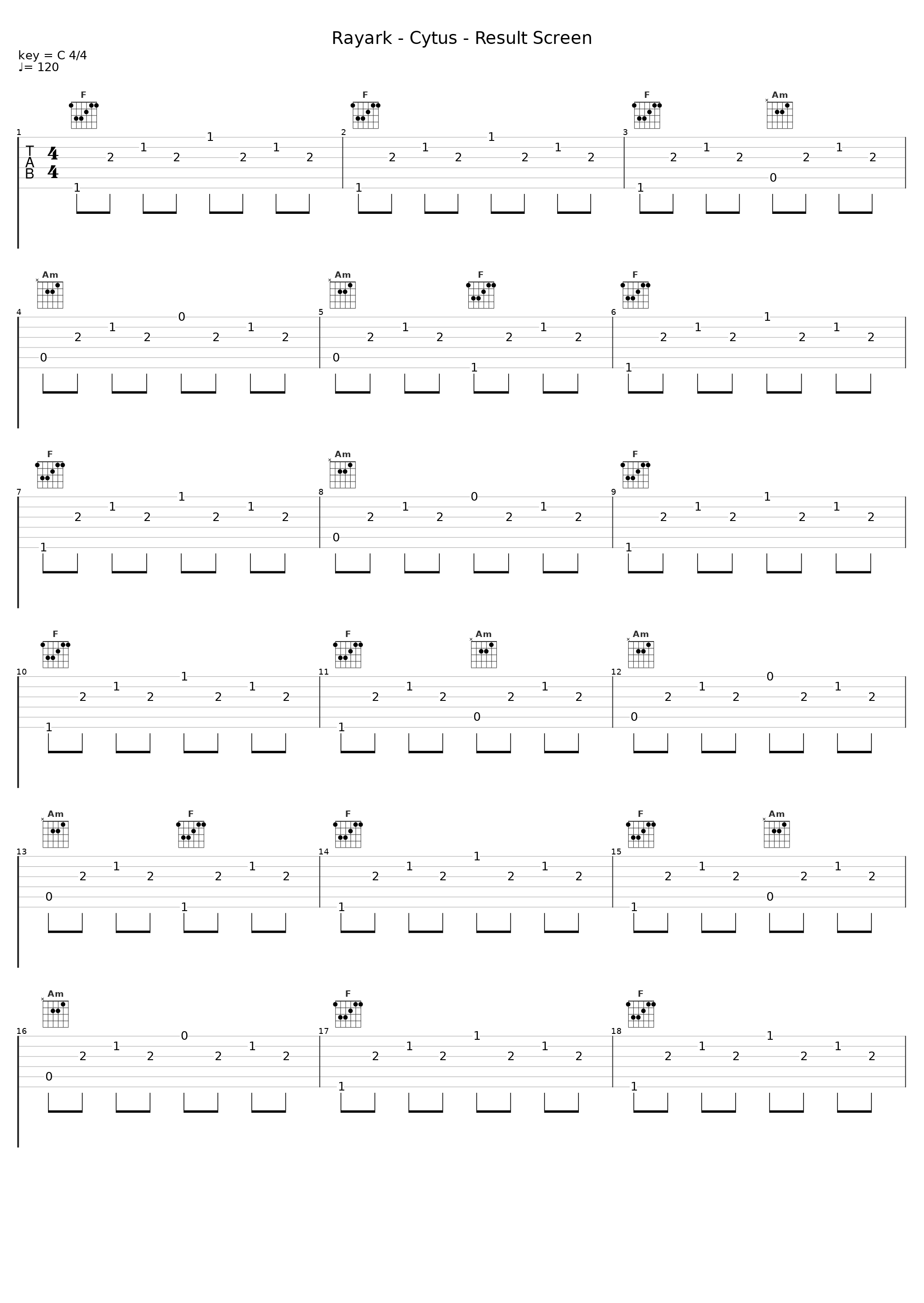 Rayark - Cytus - Result Screen_闫东炜_1