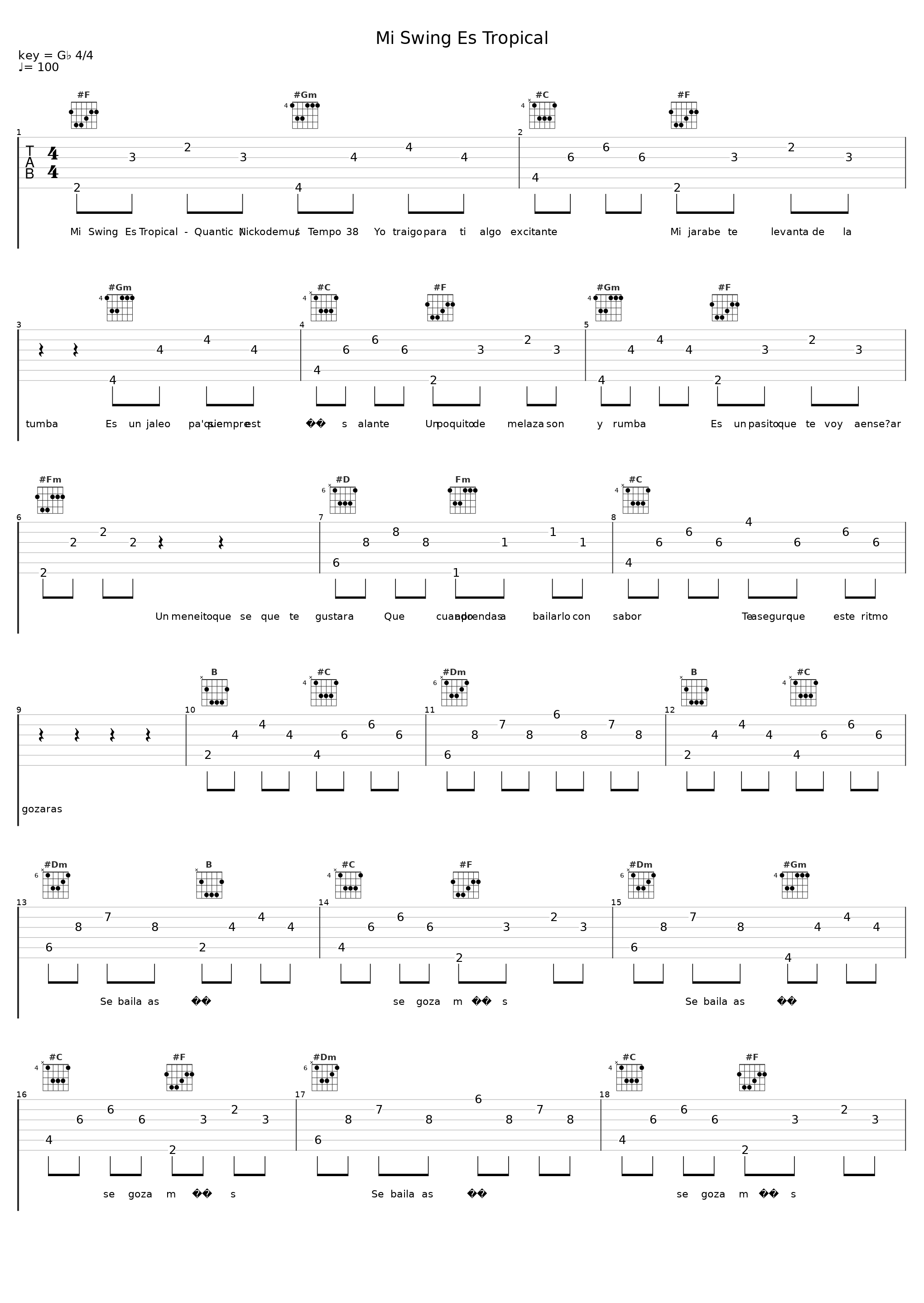 Mi Swing Es Tropical_Quantic,Nickodemus,Tempo 38_1