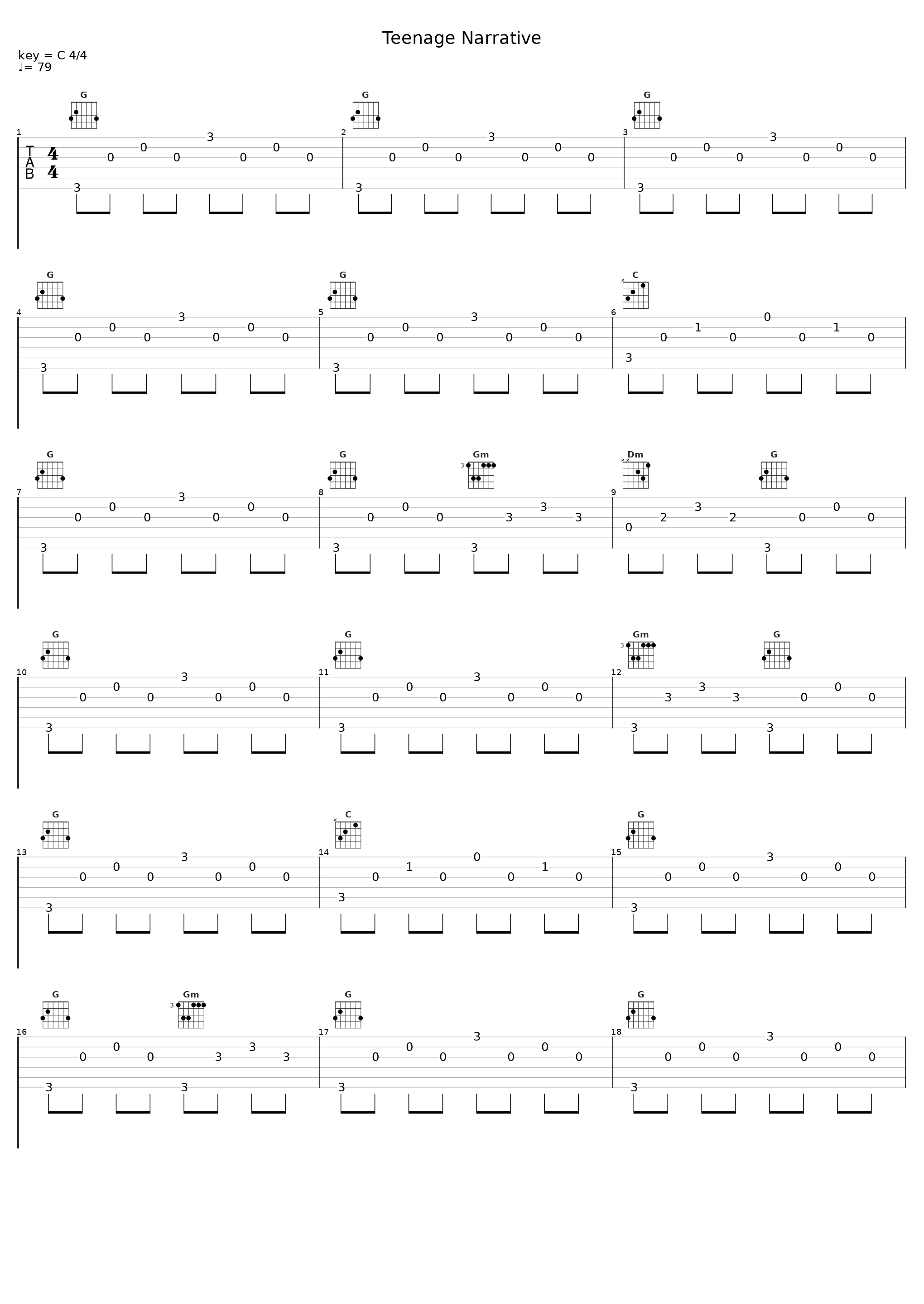 Teenage Narrative_Alan Hawkshaw_1