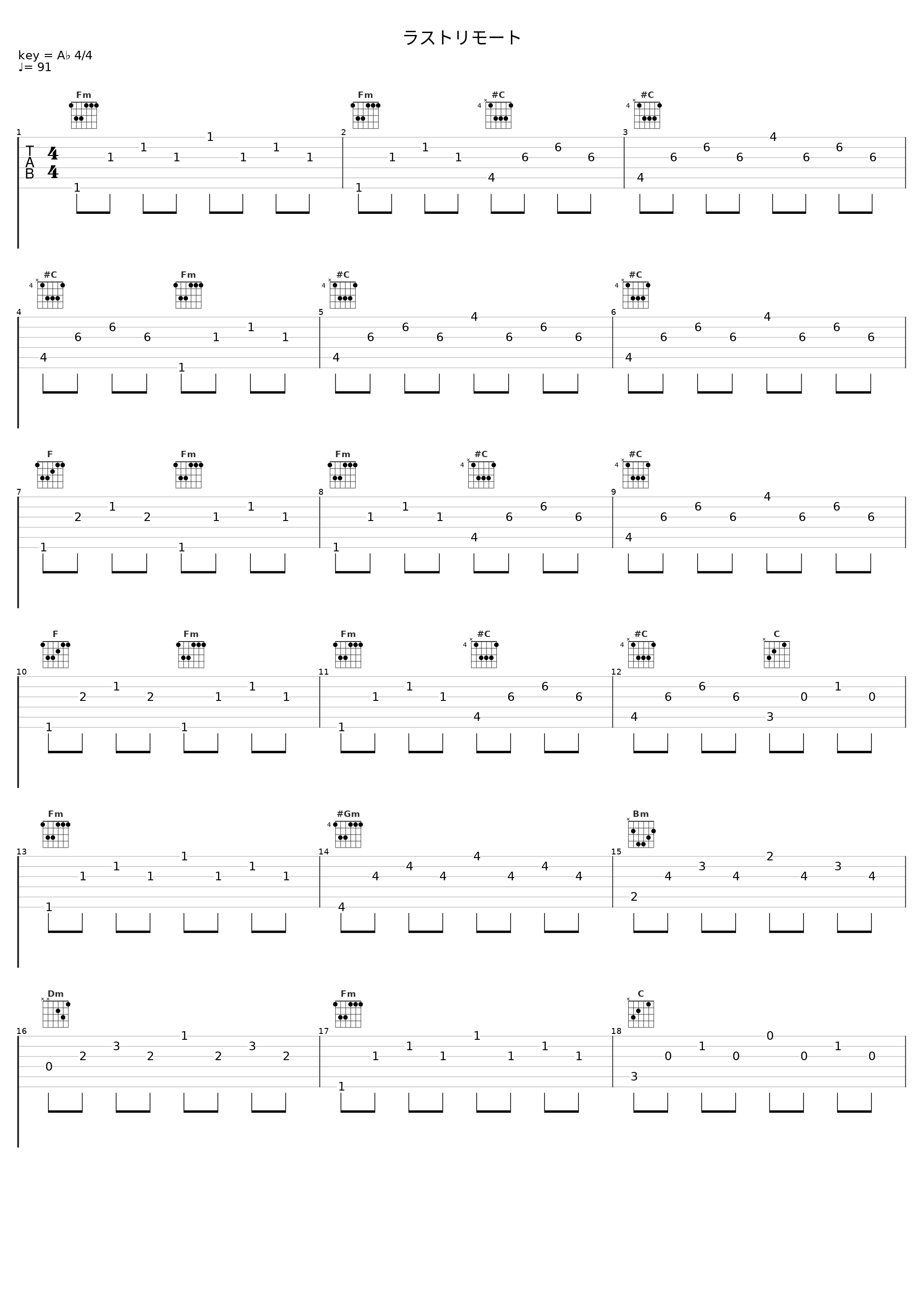 ラストリモート_触手猴_1