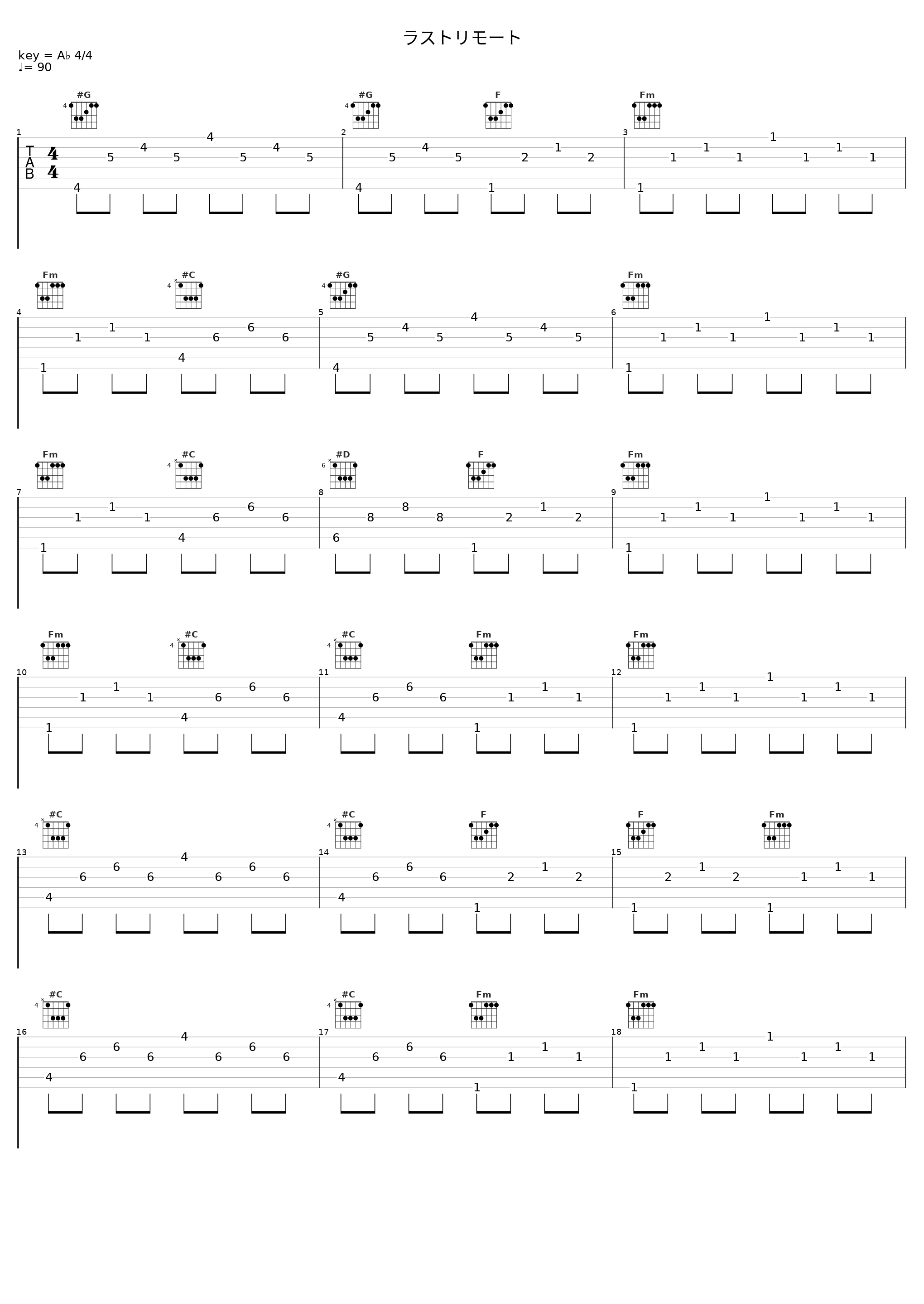 ラストリモート_触手猴_1