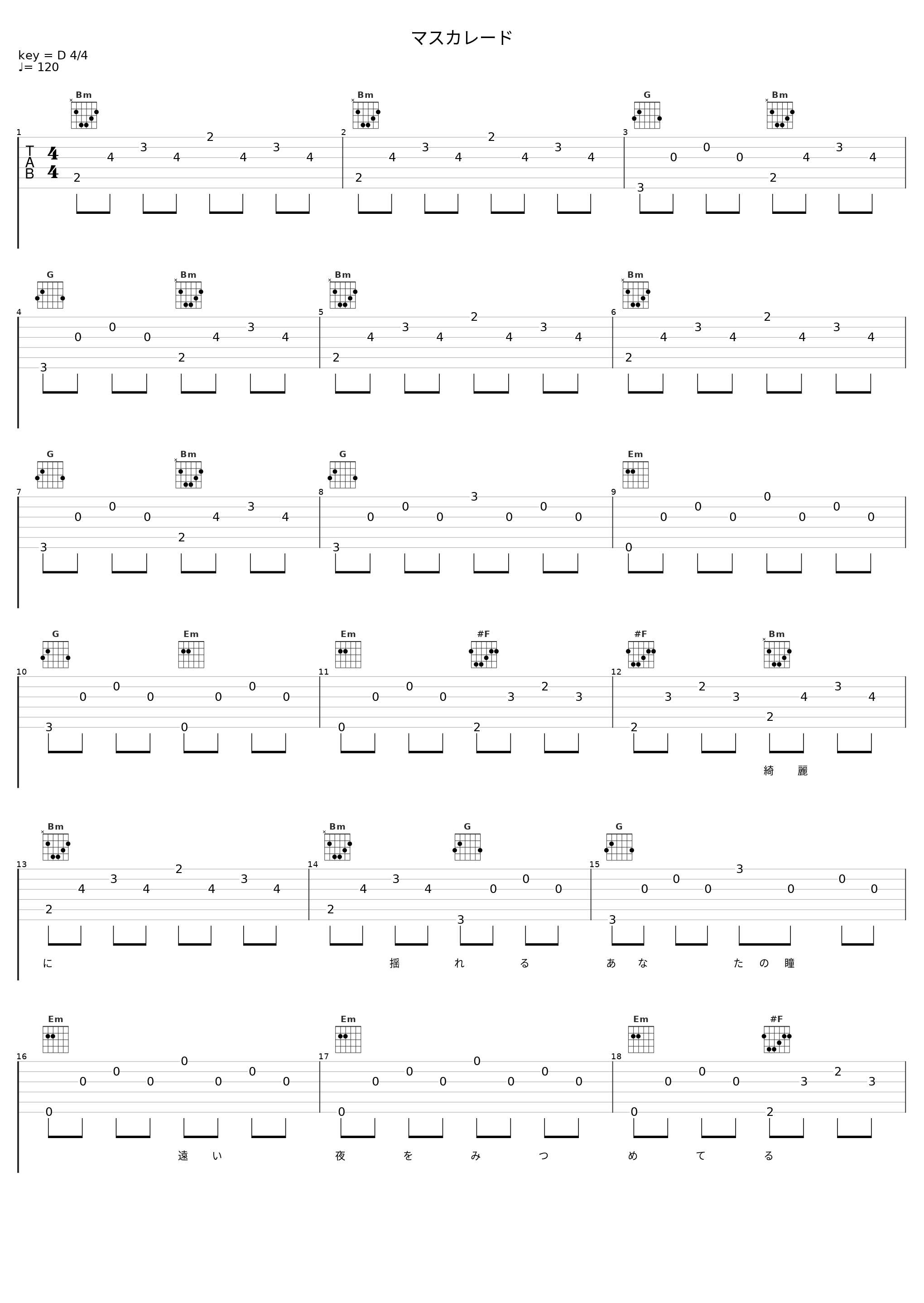 マスカレード_安全地帯_1