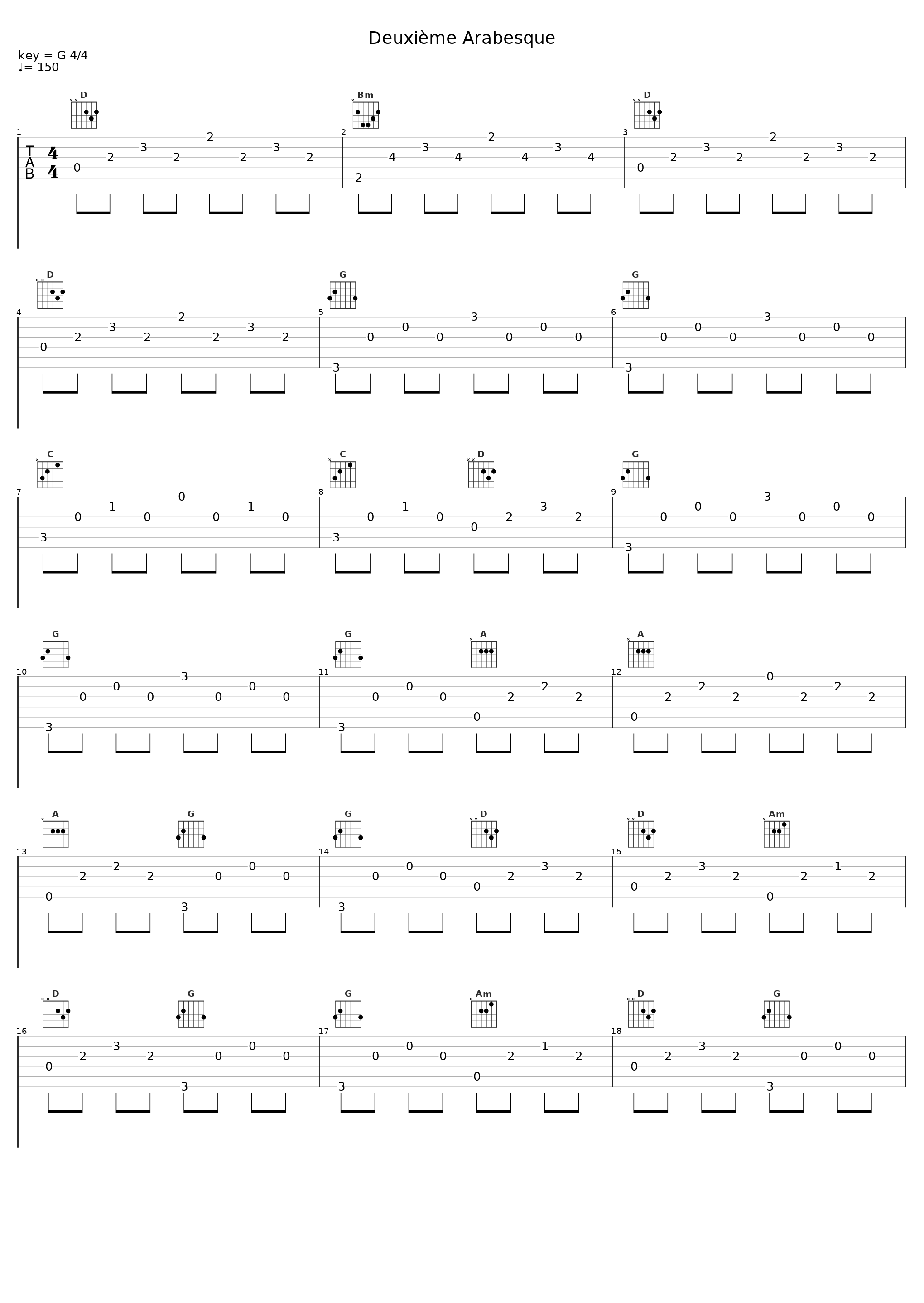 Deuxième Arabesque_Achille-Claude Debussy,Nologo_1