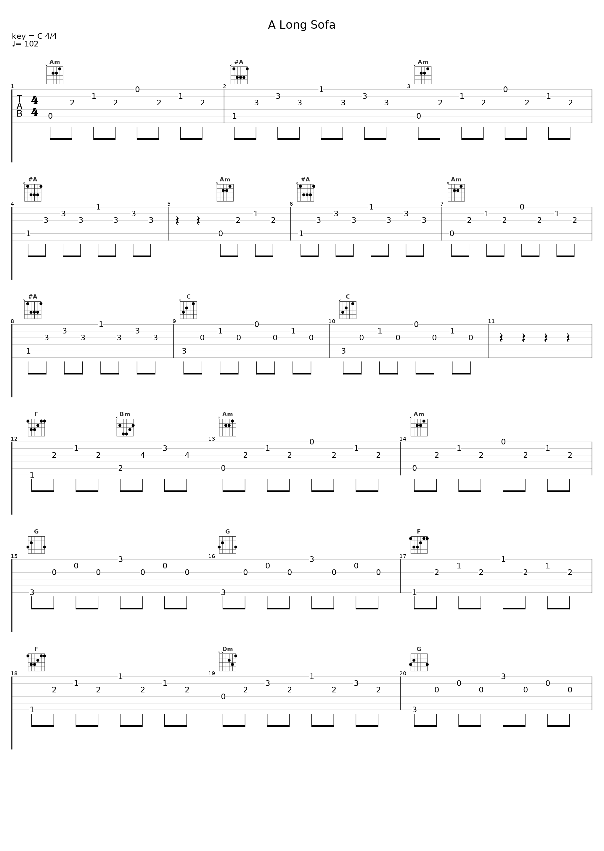 A Long Sofa_植地雅哉_1