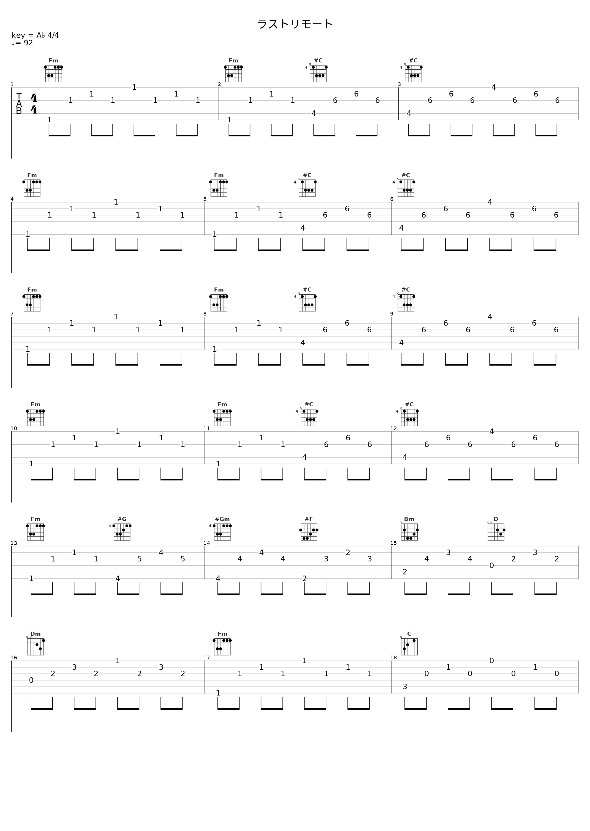 ラストリモート_触手猴_1