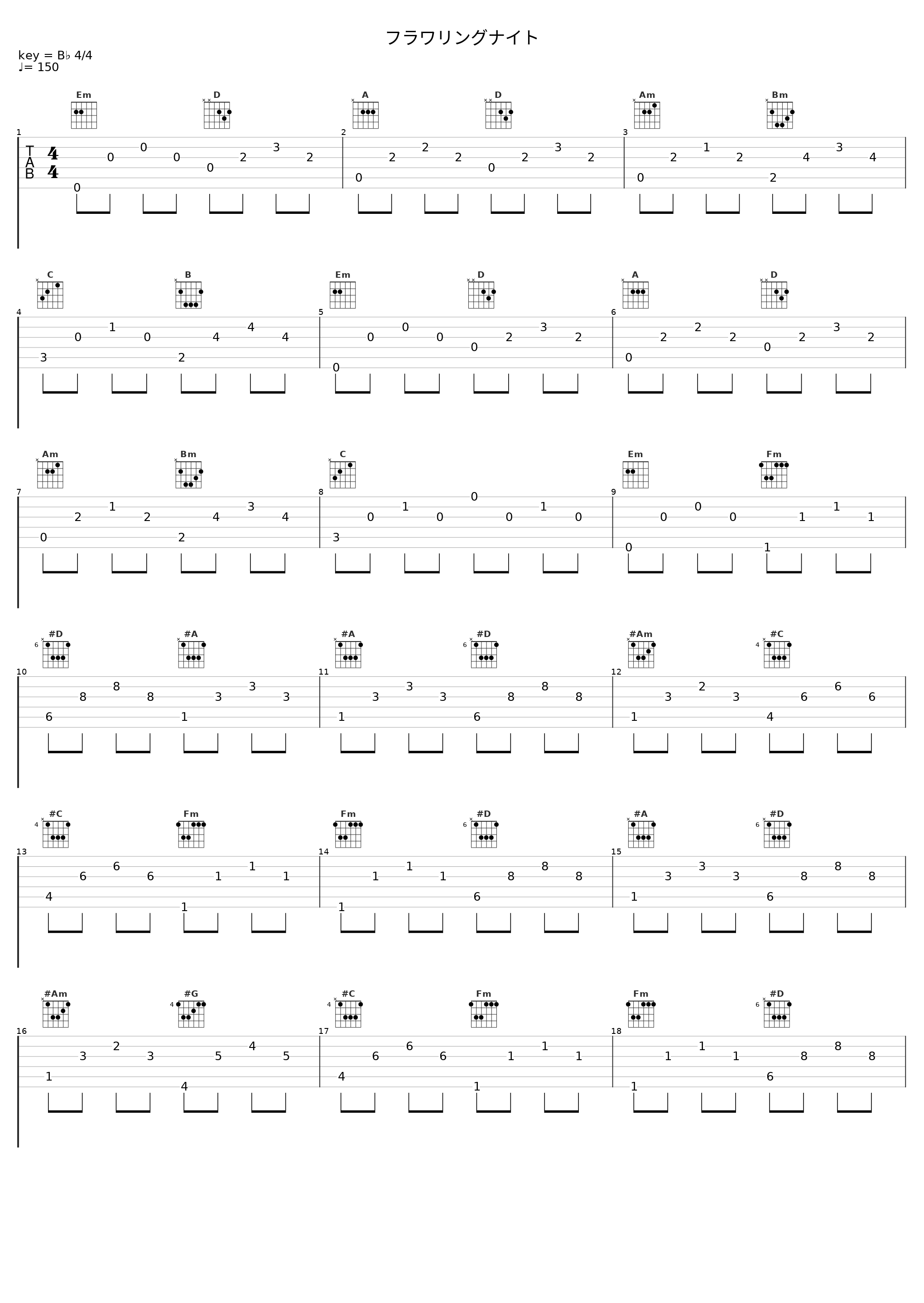 フラワリングナイト_触手猴_1