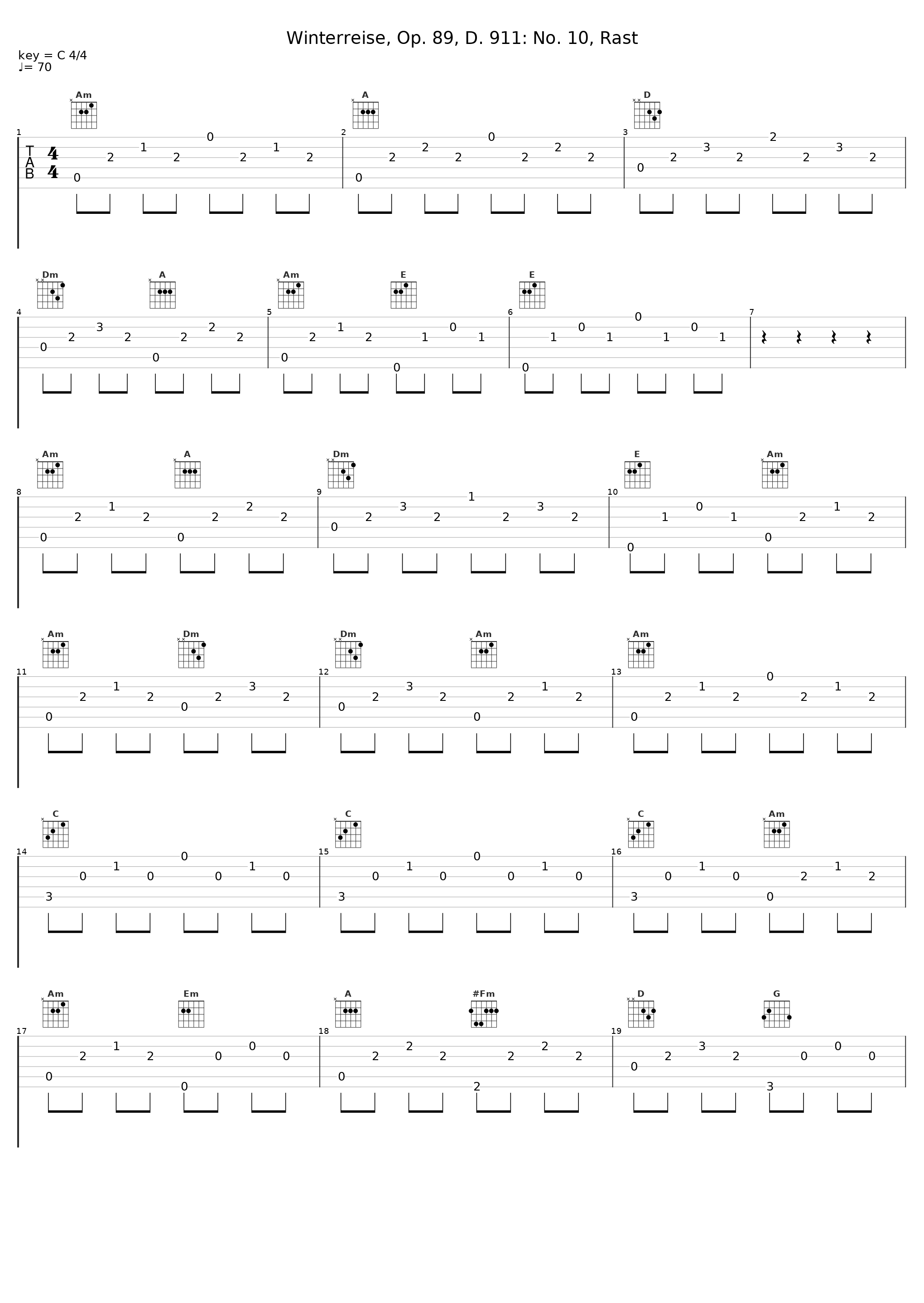 Winterreise, Op. 89, D. 911: No. 10, Rast_Hans Hotter,Heinz Schröter_1