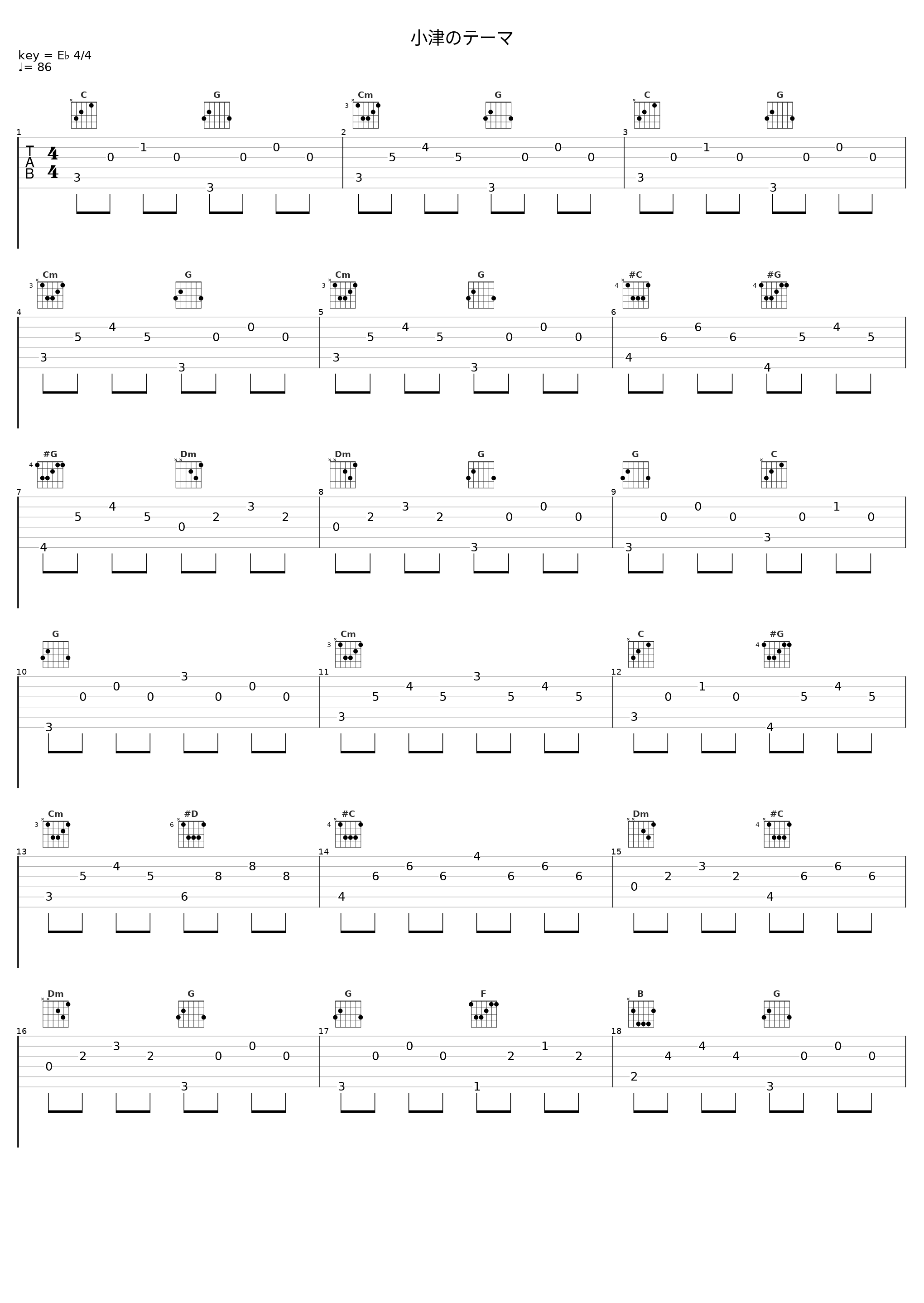 小津のテーマ_大岛满_1