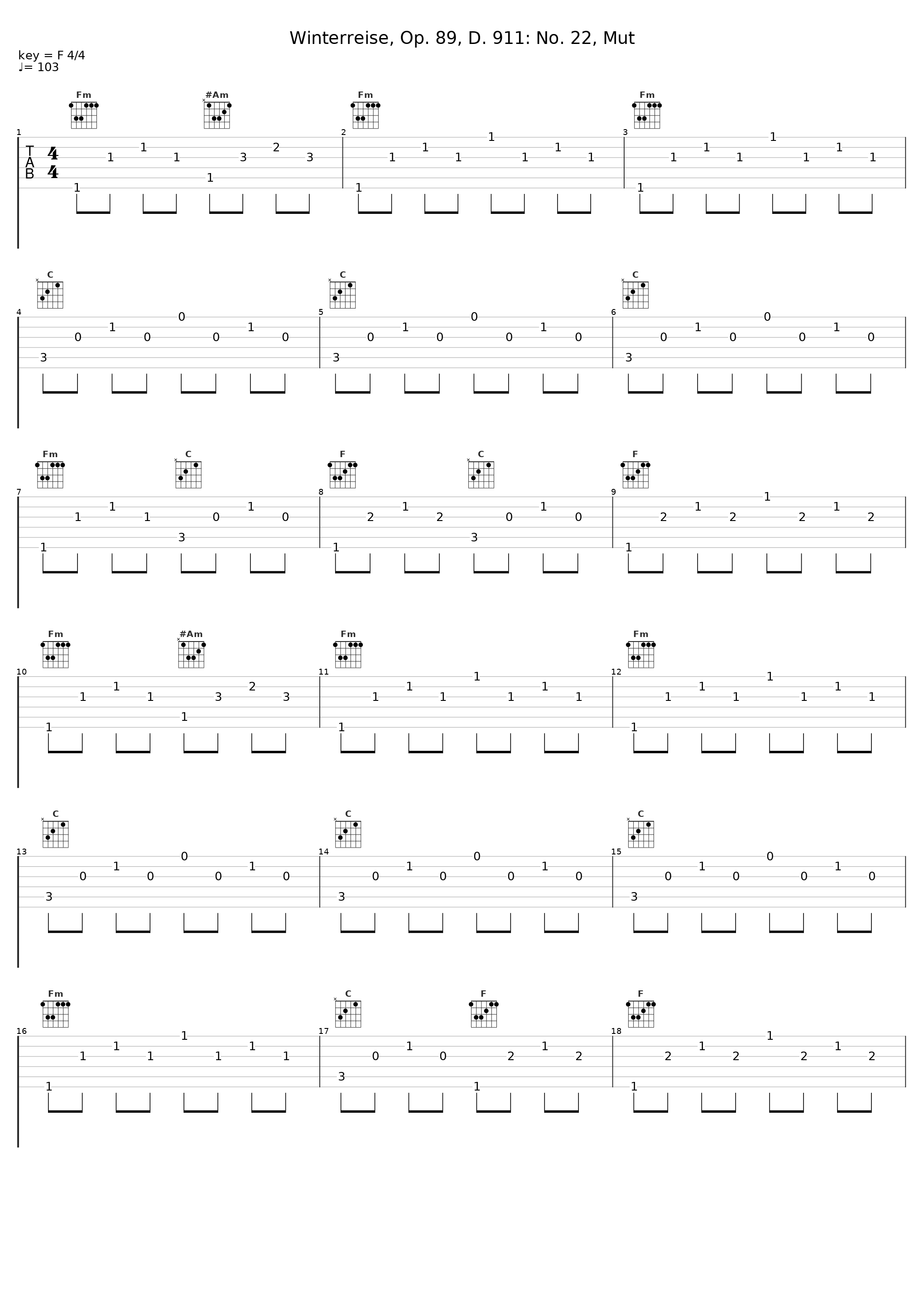 Winterreise, Op. 89, D. 911: No. 22, Mut_Hans Hotter,Heinz Schröter_1