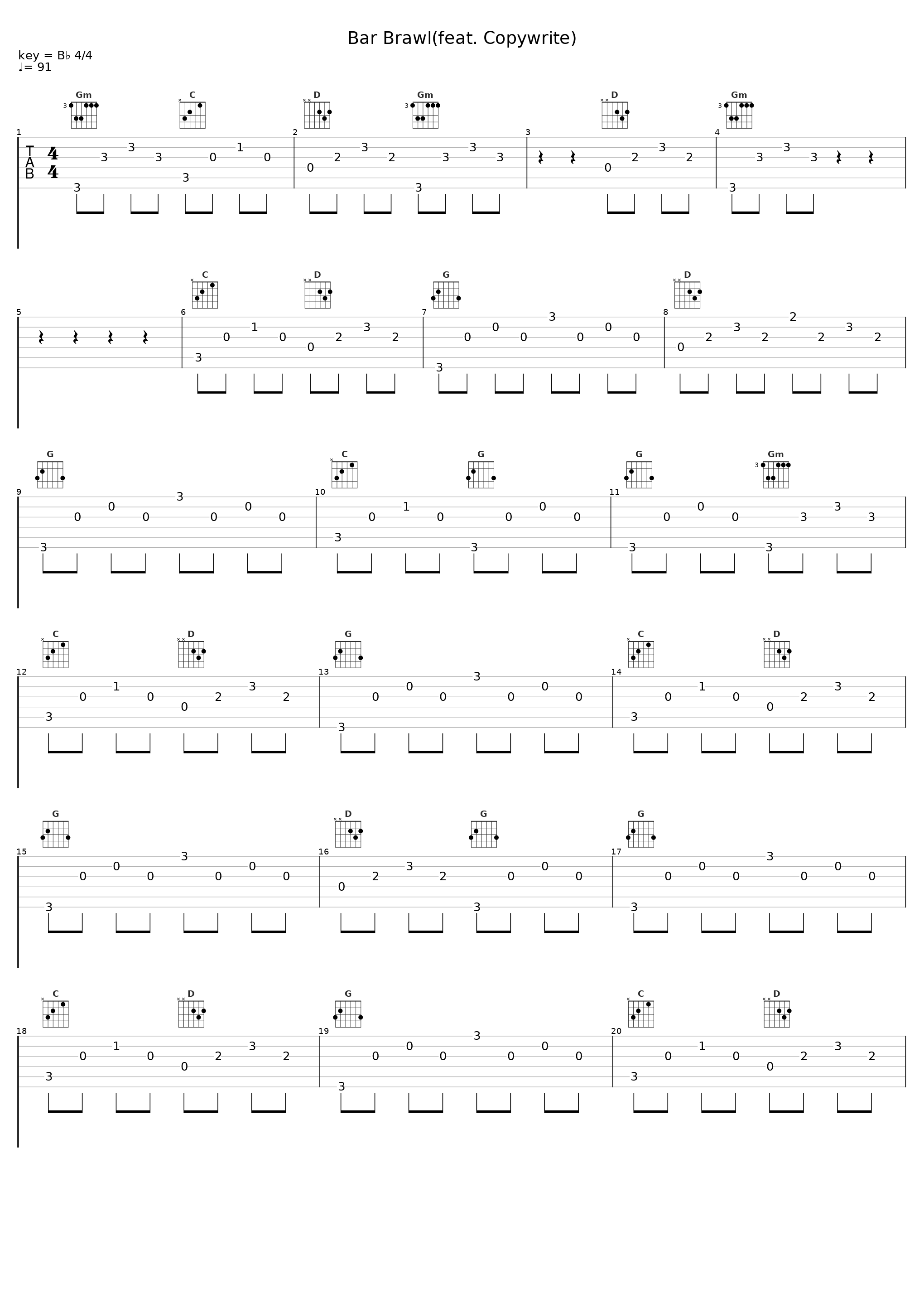 Bar Brawl(feat. Copywrite)_Afterlife,Copywrite_1