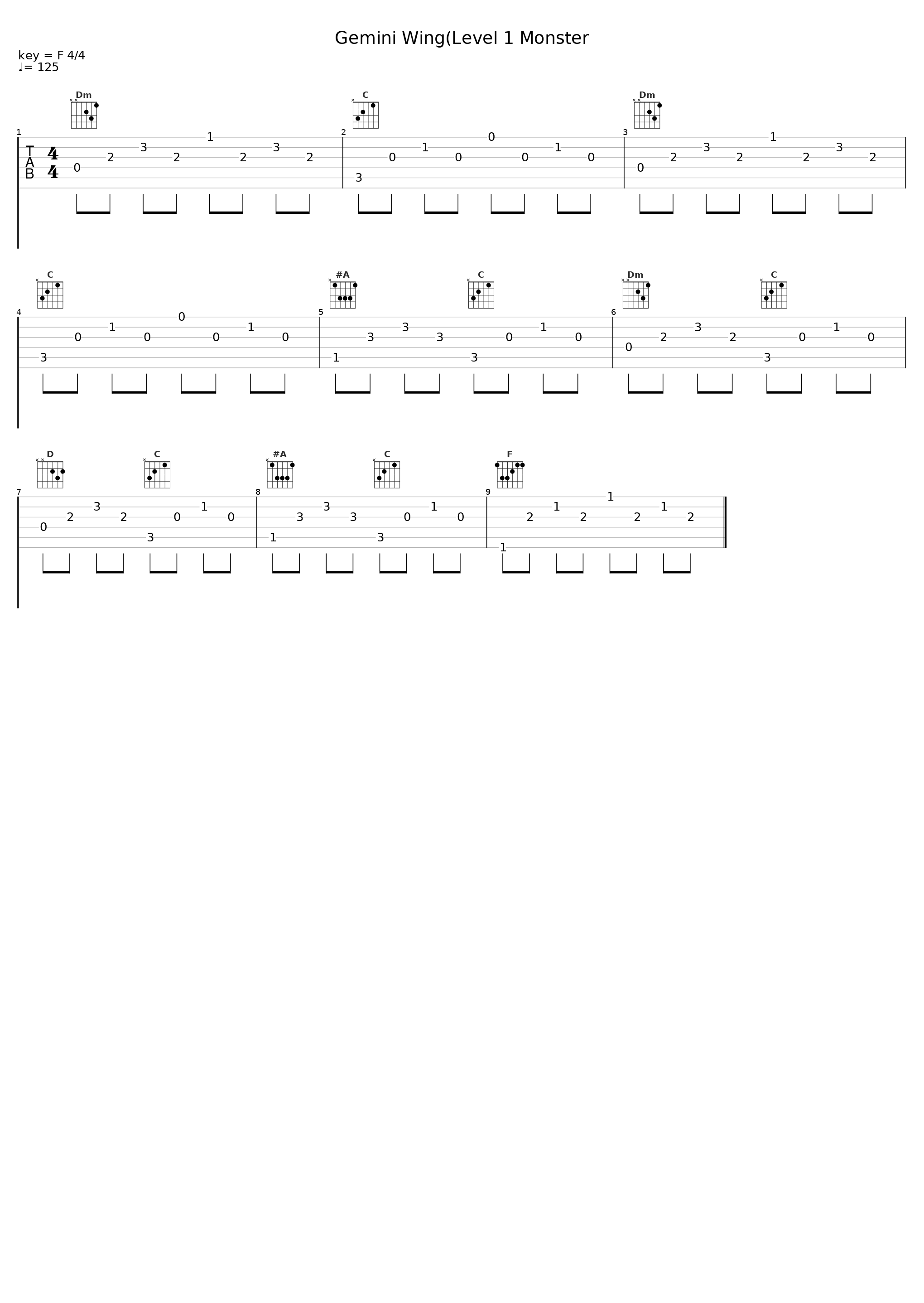 Gemini Wing(Level 1 Monster_Barry Leitch_1