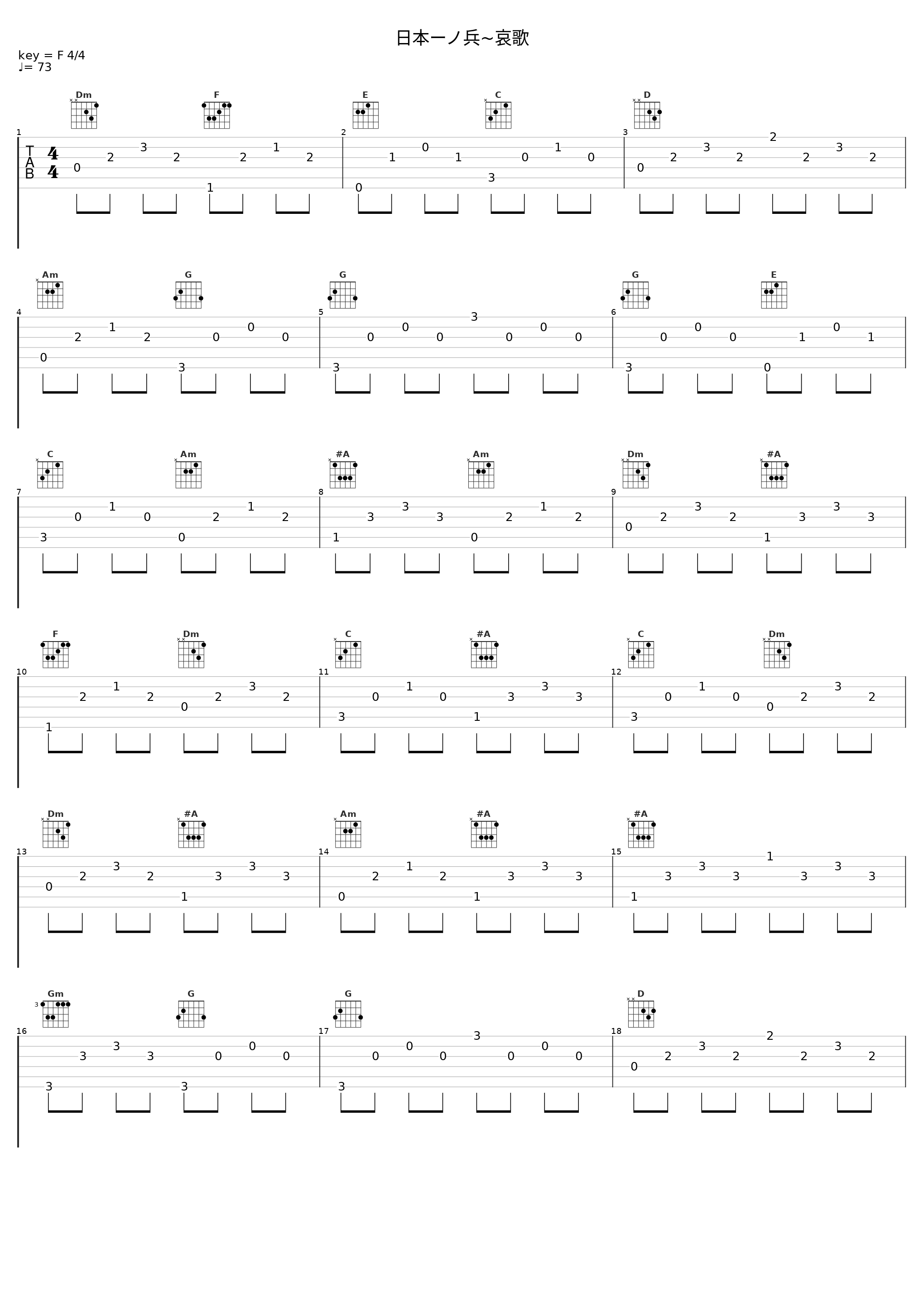 日本ーノ兵~哀歌_光栄BGM部_1