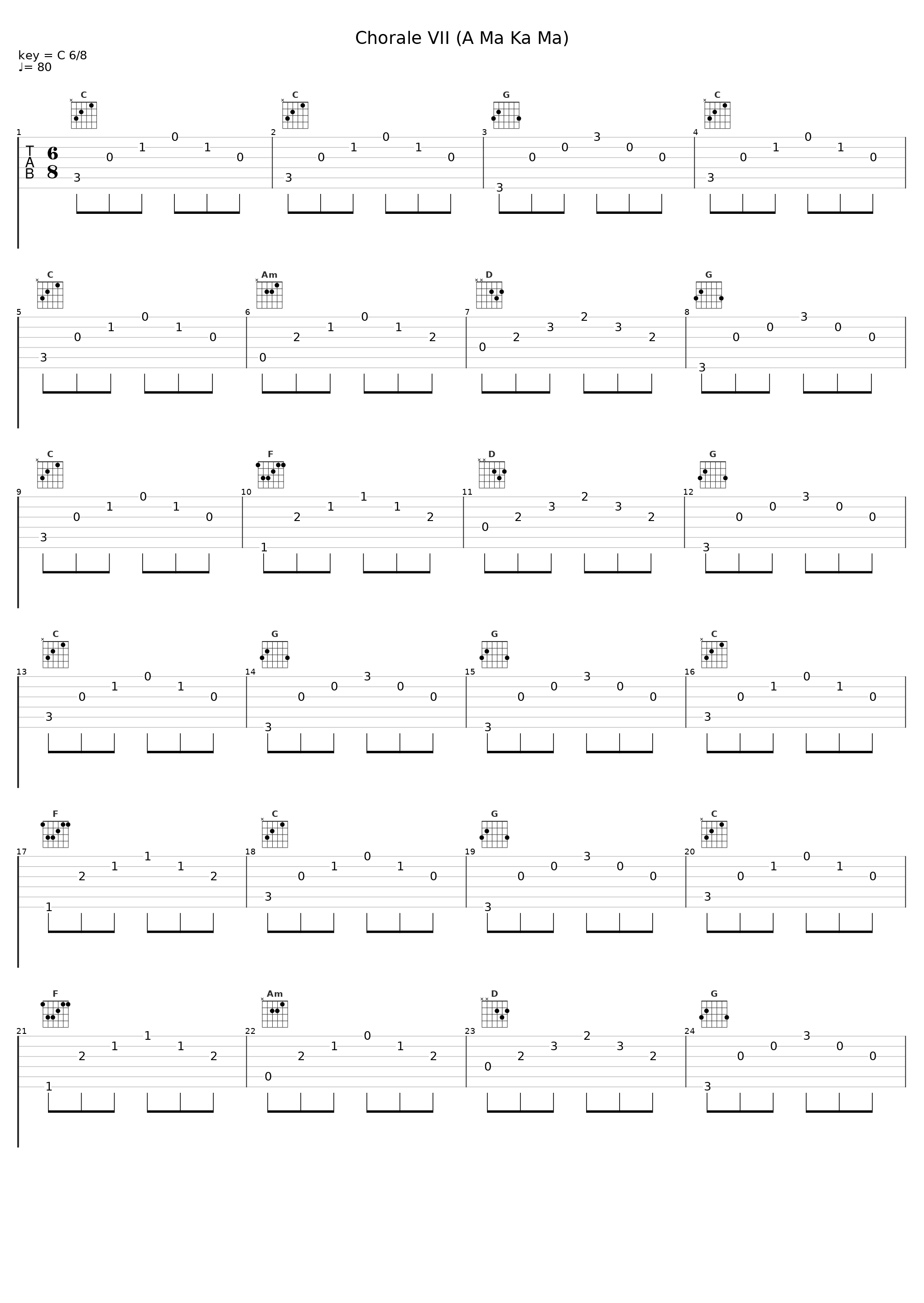 Chorale VII (A Ma Ka Ma)_Karl Jenkins_1