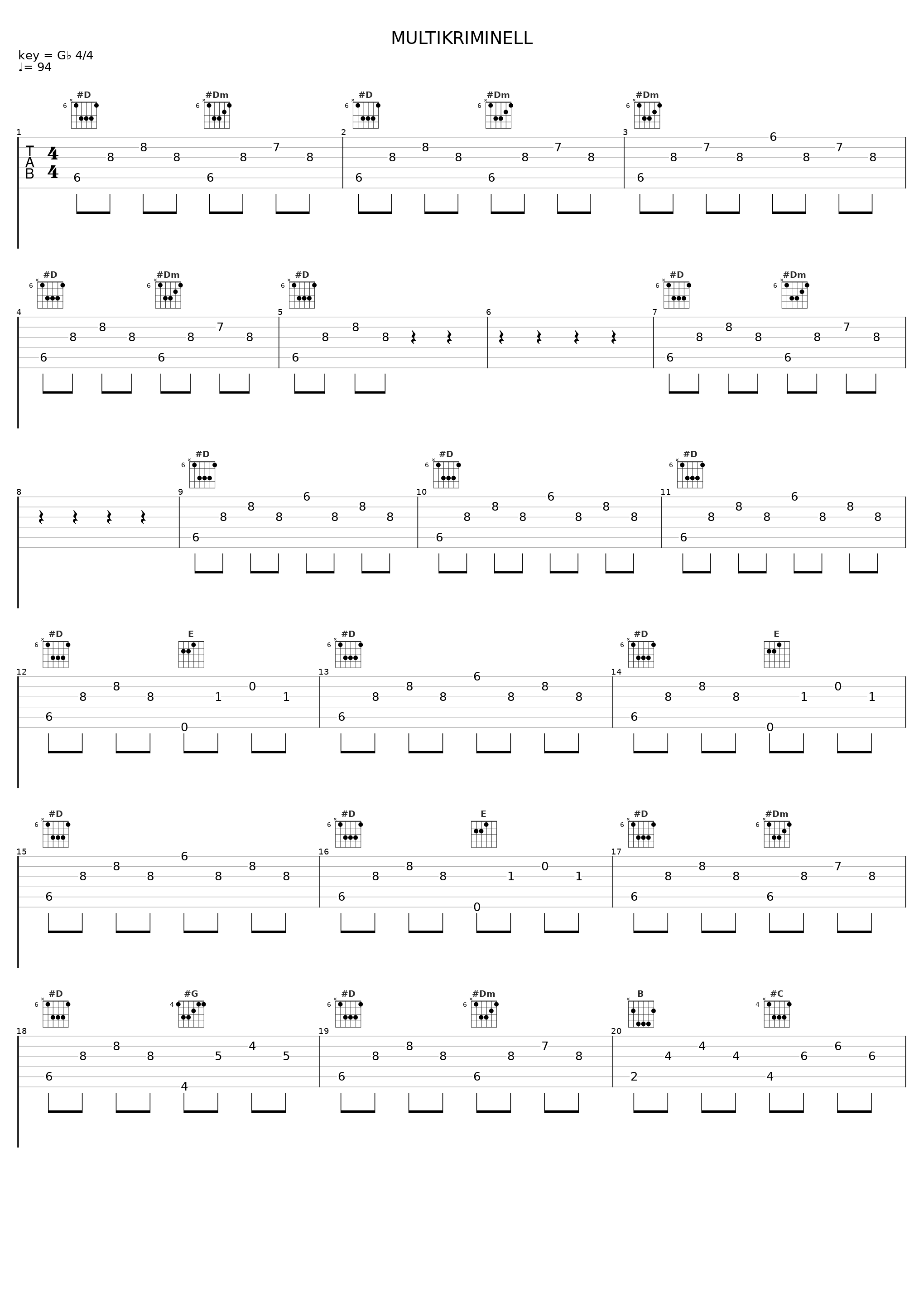 MULTIKRIMINELL_18 Karat_1