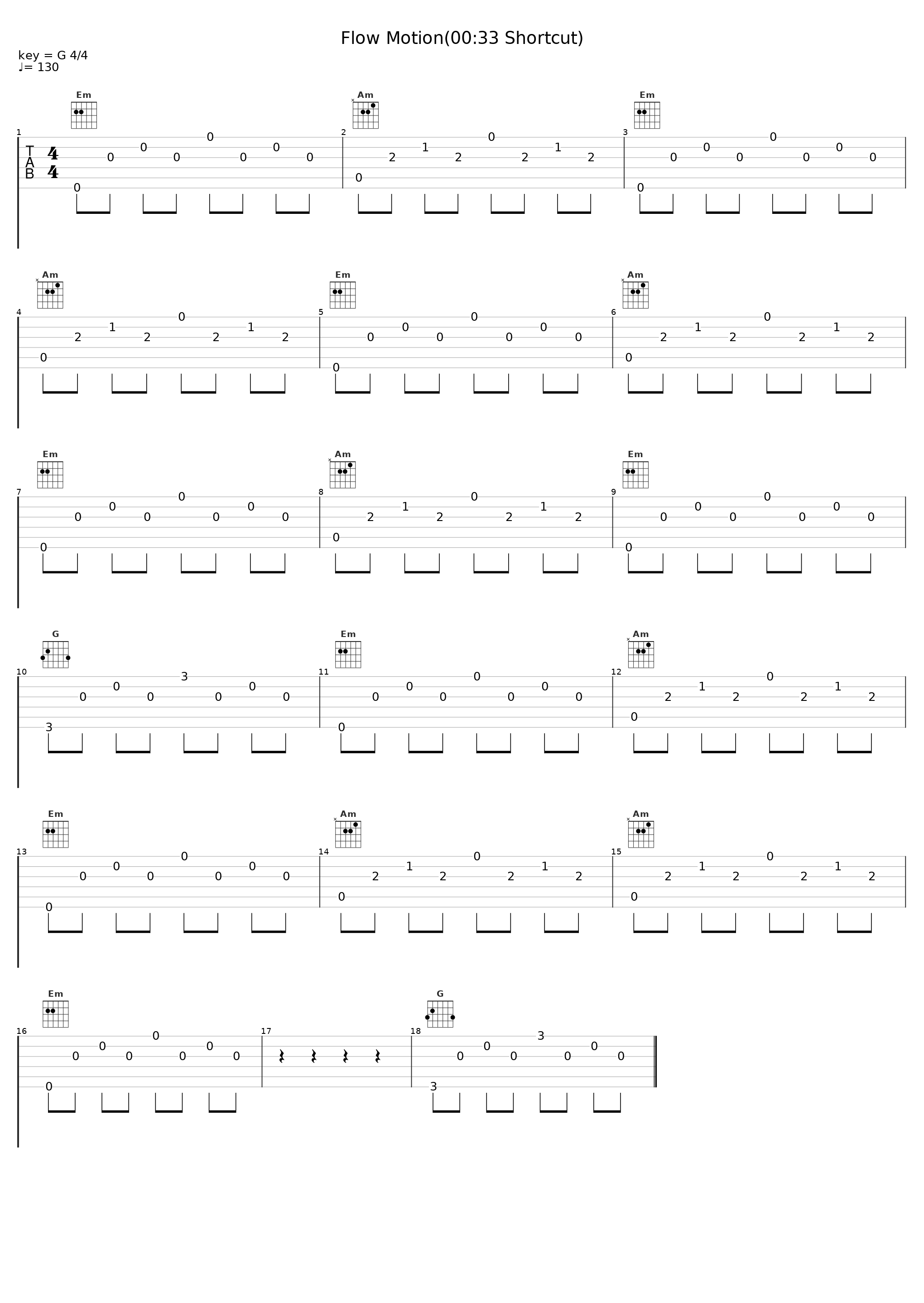 Flow Motion(00:33 Shortcut)_Bruce Maginnis,Mike Caen_1