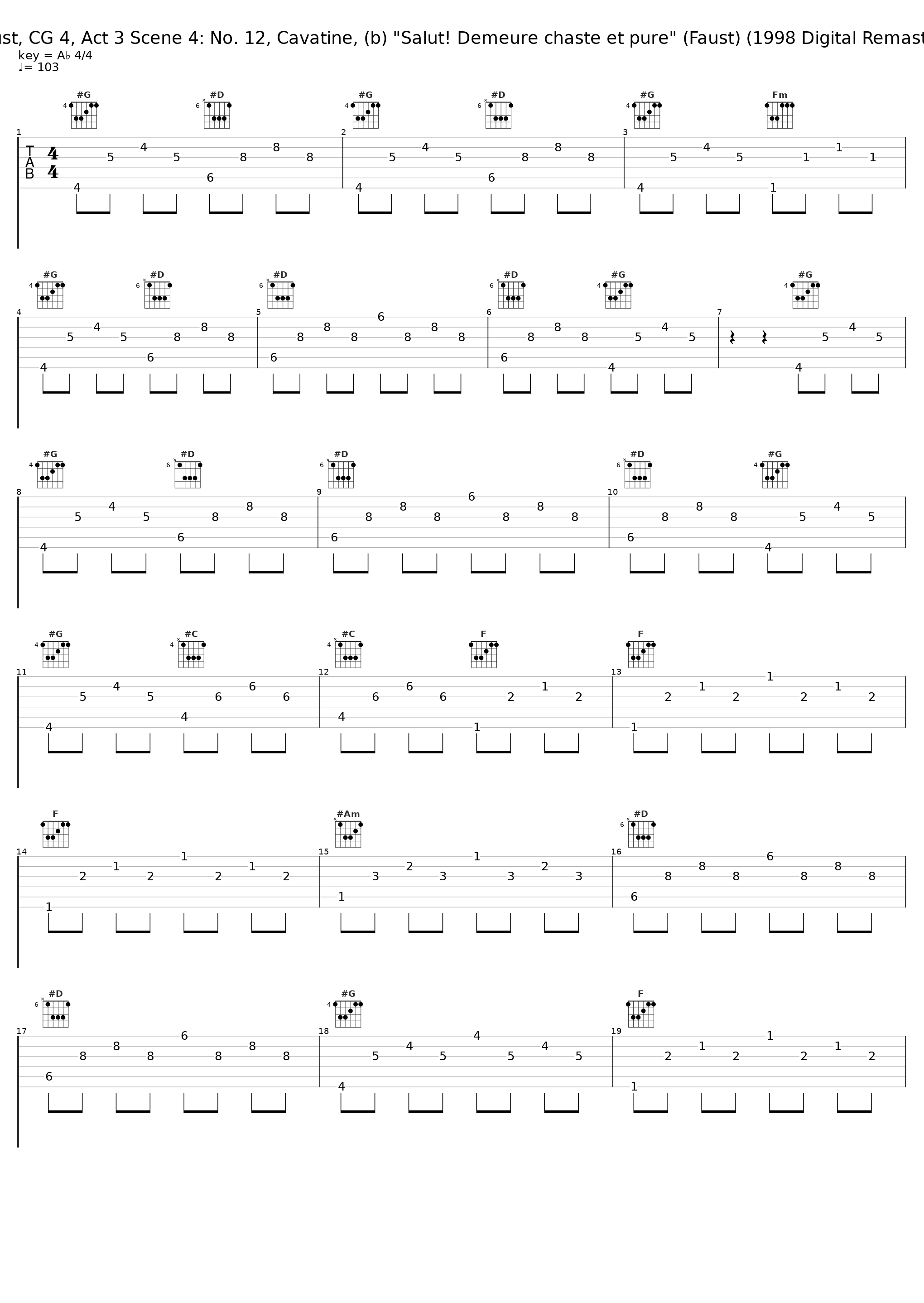 Faust, CG 4, Act 3 Scene 4: No. 12, Cavatine, (b) "Salut! Demeure chaste et pure" (Faust) (1998 Digital Remaster)_Jussi Björling,Orchestra,Nils Grevillius_1