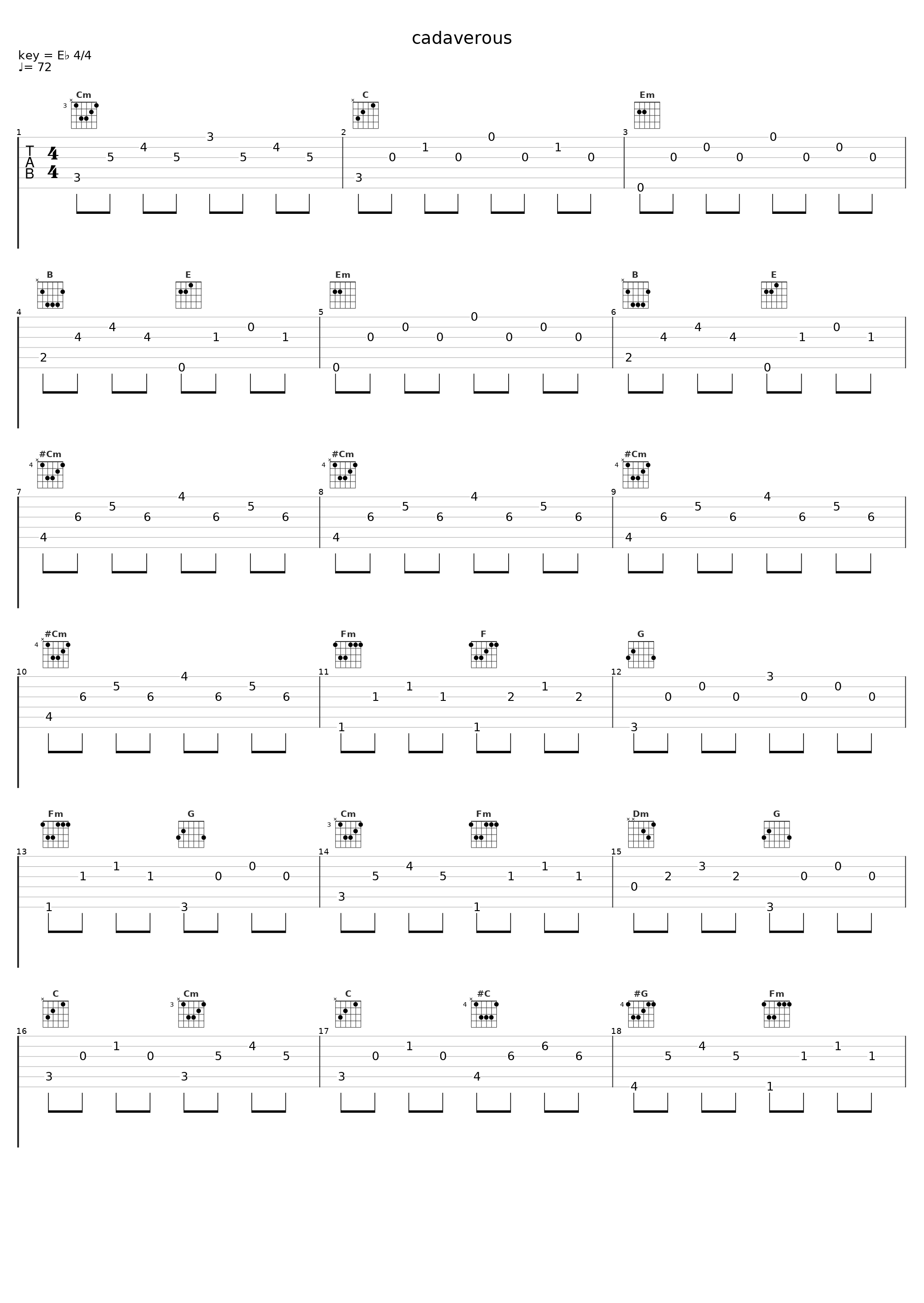 cadaverous_光田康典_1