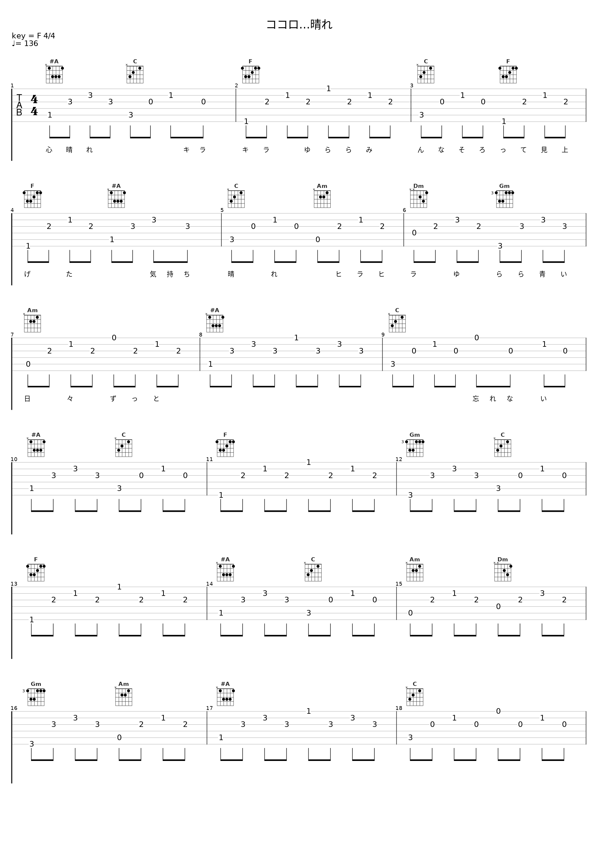 ココロ…晴れ_Kicco_1