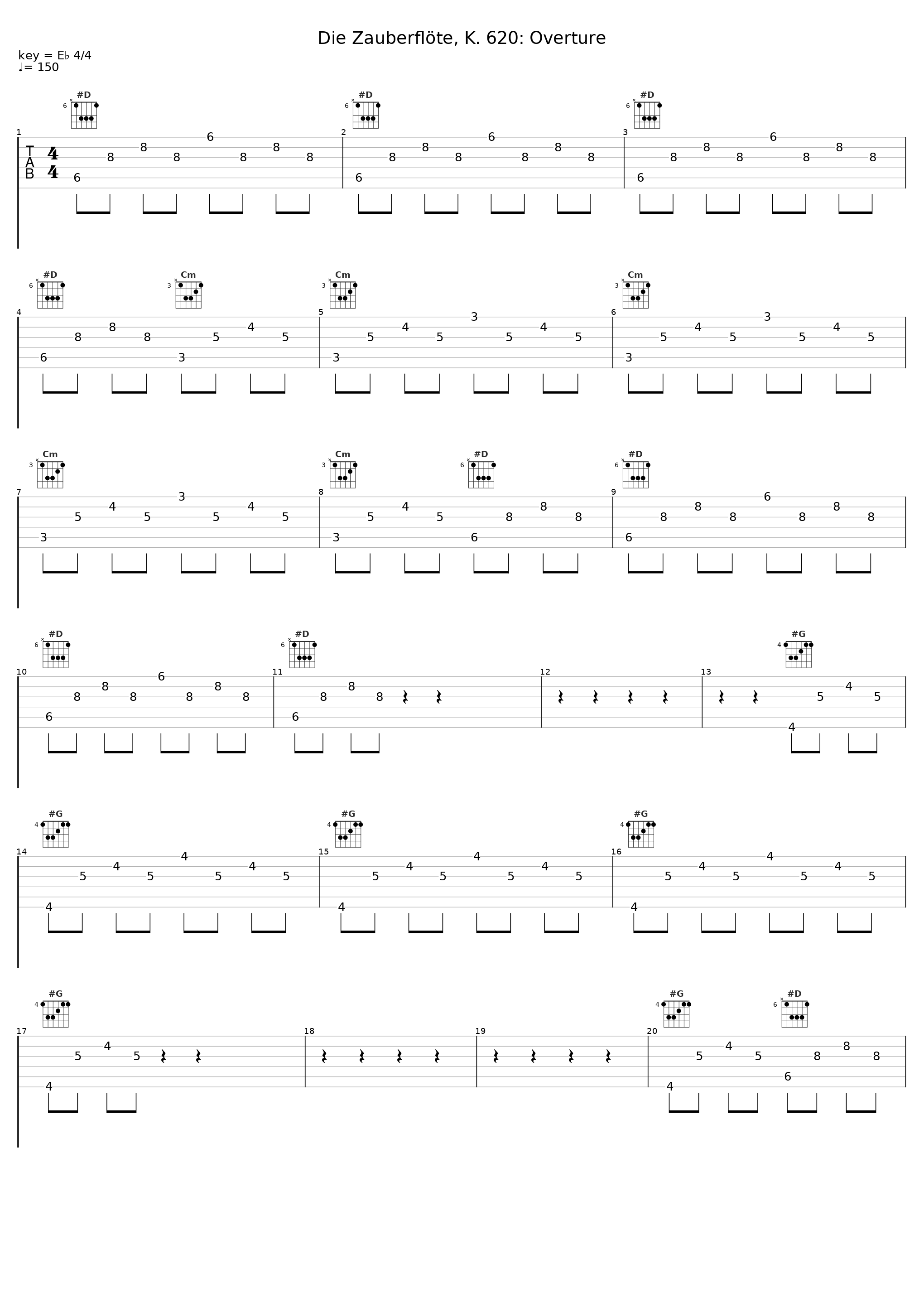 Die Zauberflöte, K. 620: Overture_Berliner Philharmoniker,Sir Thomas Beecham_1