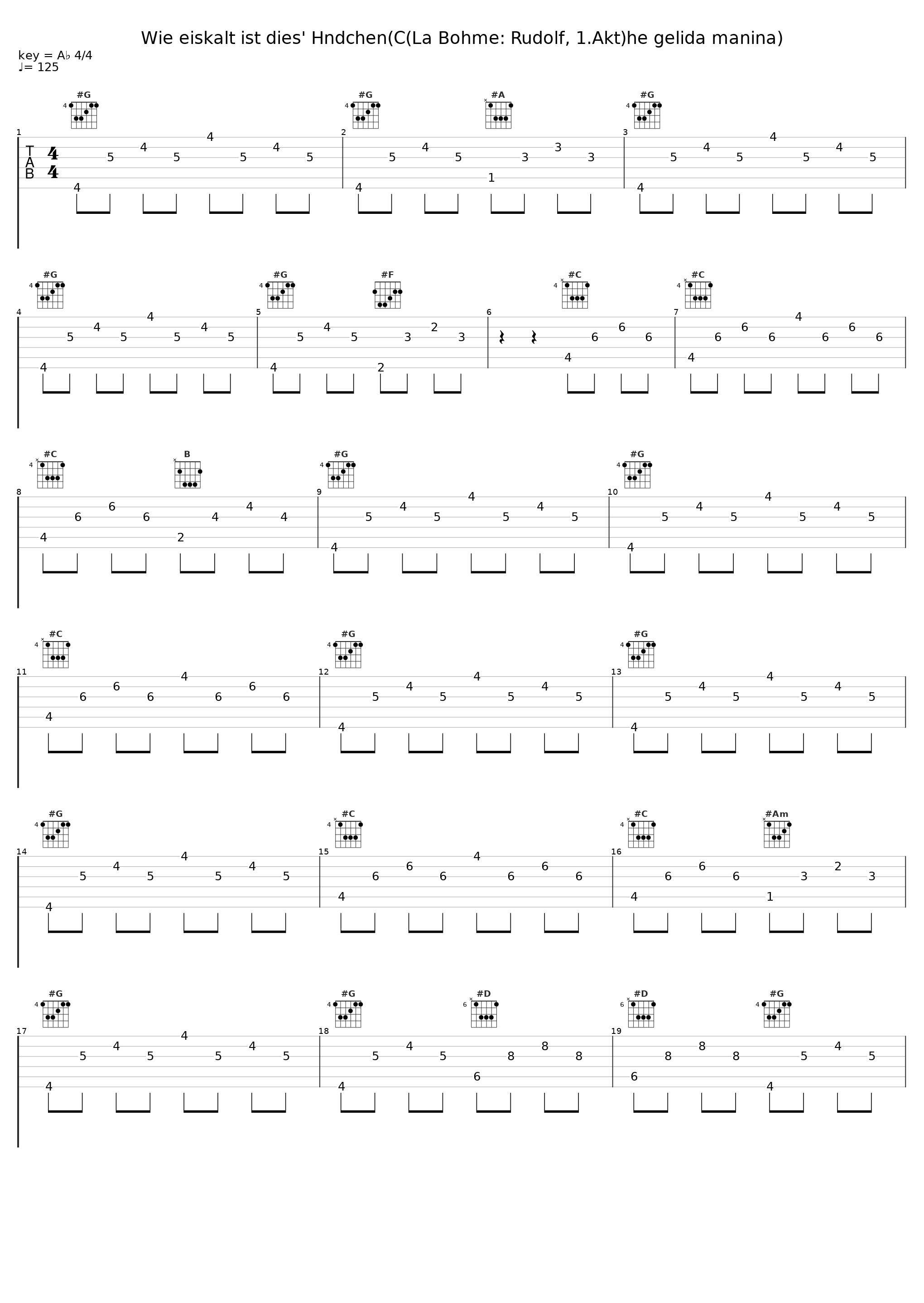 Wie eiskalt ist dies' Hndchen(C(La Bohme: Rudolf, 1.Akt)he gelida manina)_Richard Tauber_1