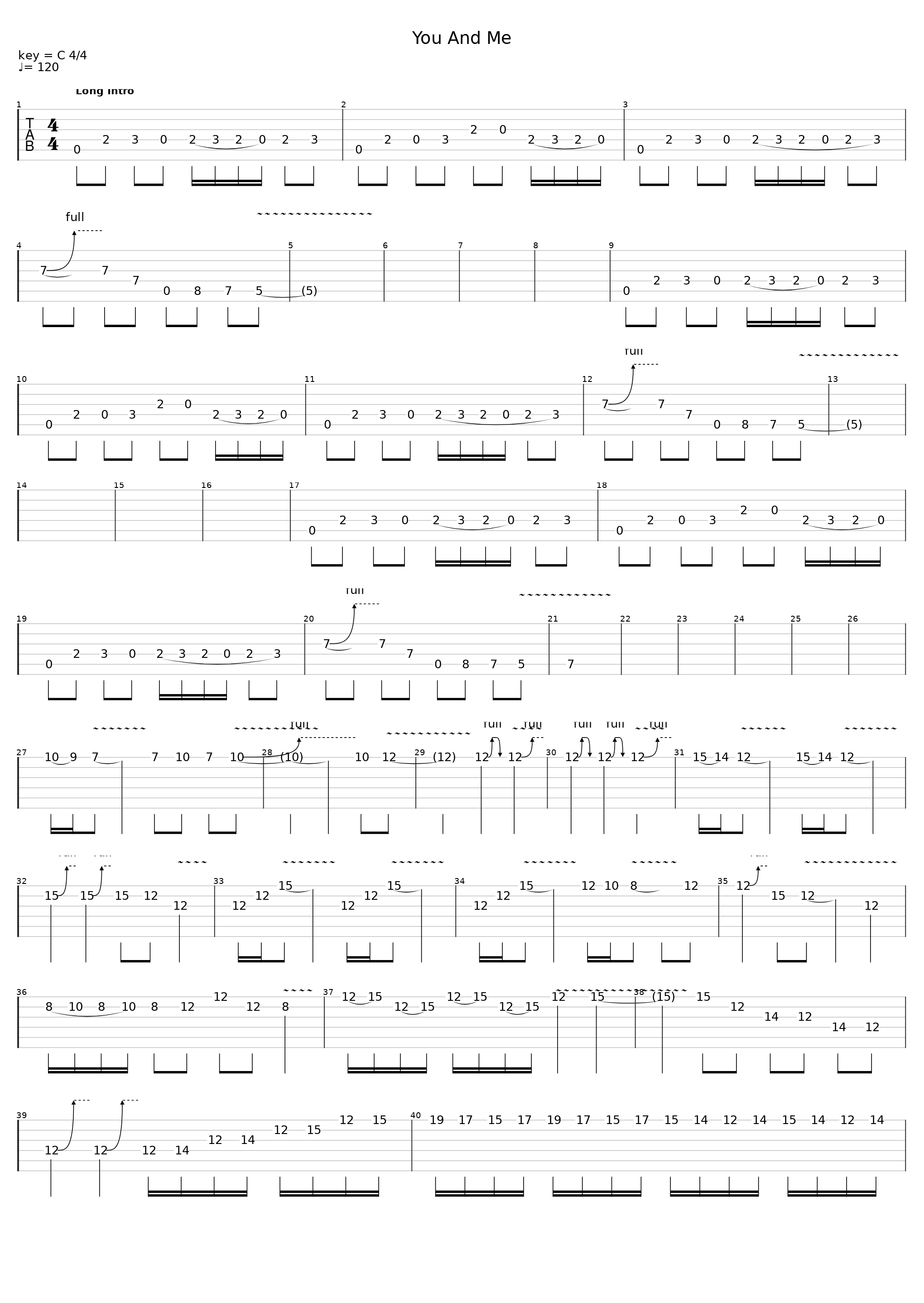 You And Me_Composers of MSB_1