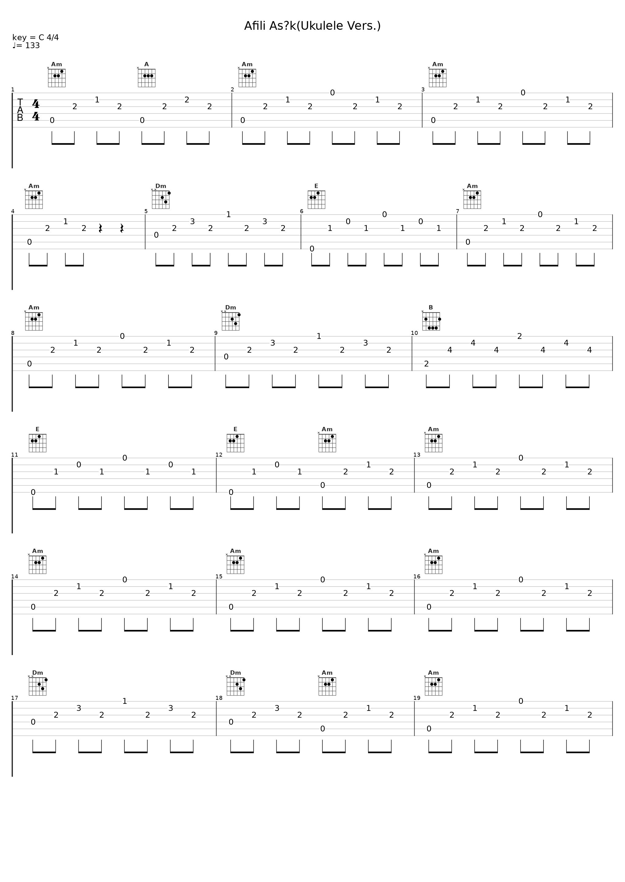 Afili Aşk(Ukulele Vers.)_Aslı Demirer,Safa Hendem_1