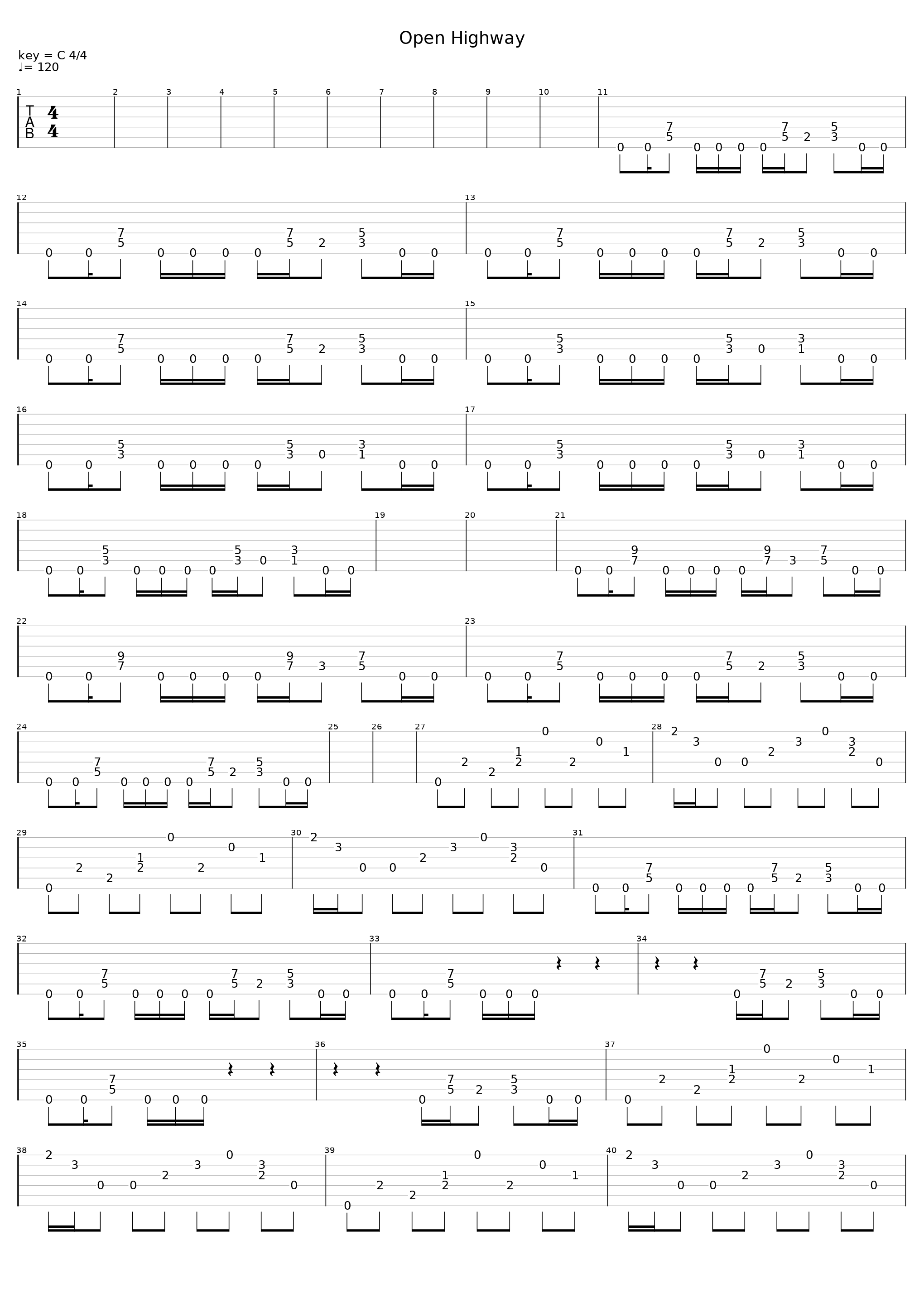 Open Highway_Blood Is Your Makeup_1
