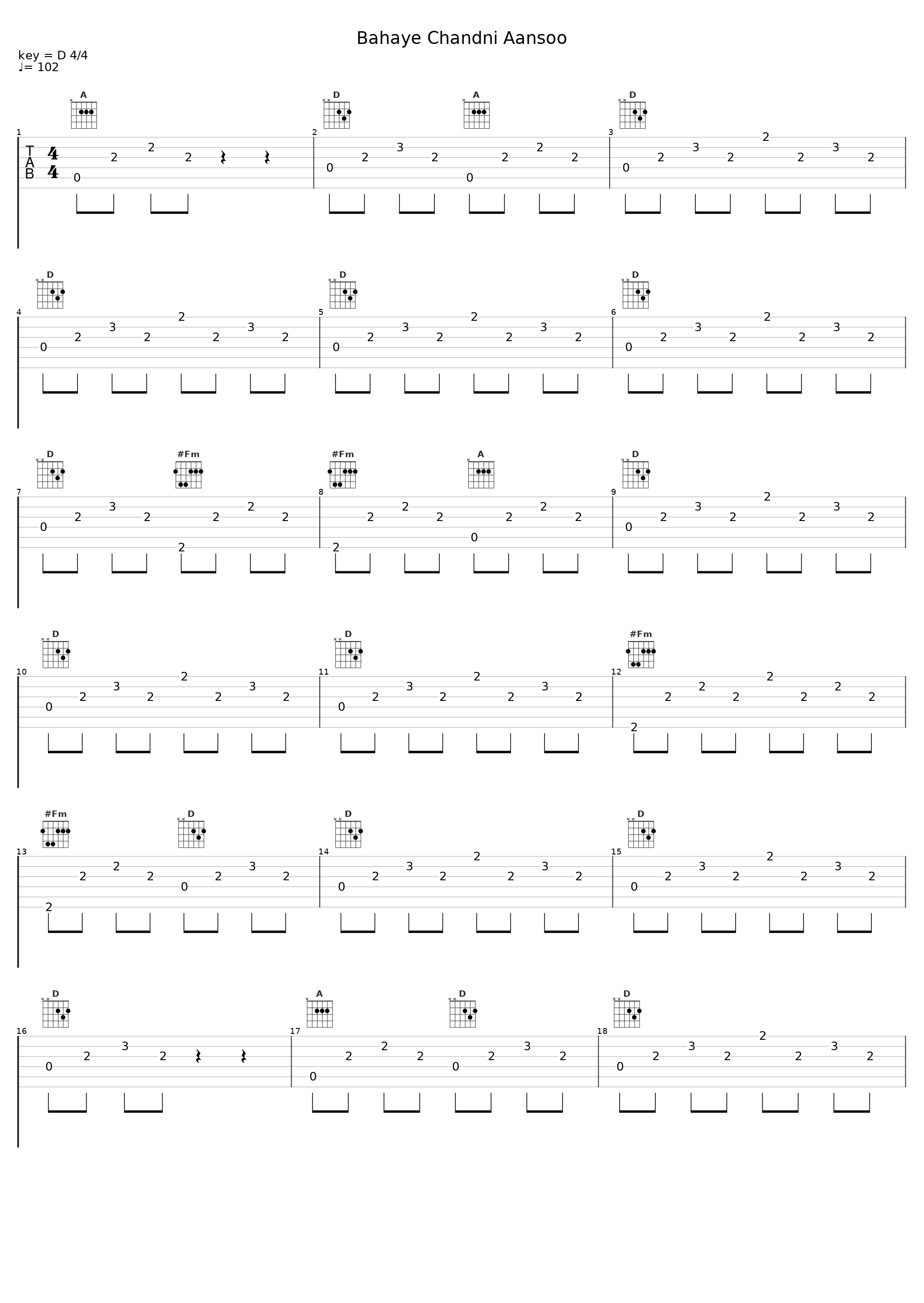 Bahaye Chandni Aansoo_Hemant Kumar_1