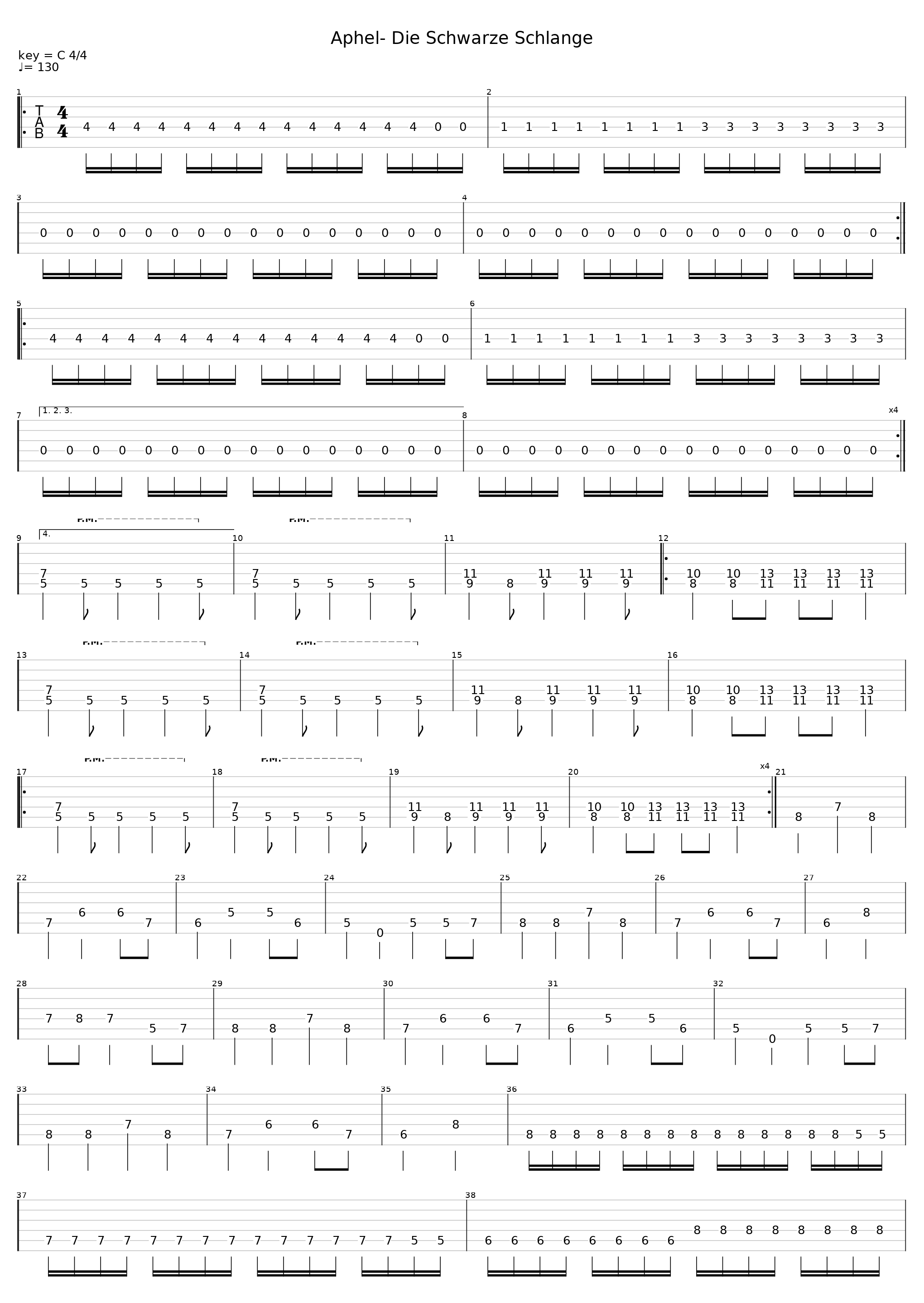 Aphel- Die Schwarze Schlange_Bethlehem_1