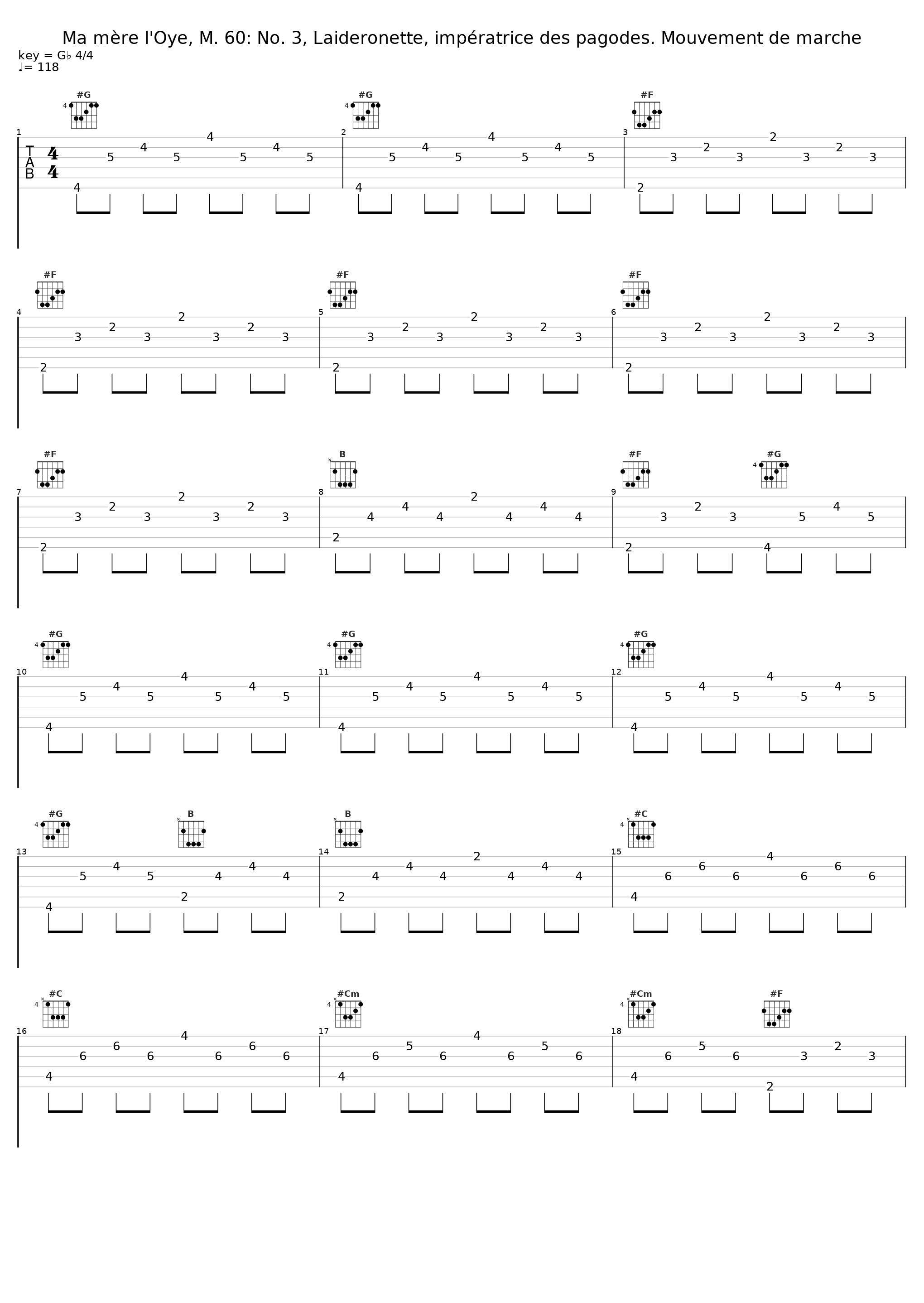 Ma mère l'Oye, M. 60: No. 3, Laideronette, impératrice des pagodes. Mouvement de marche_Stéphane Blet,Christophe Vautier,Inger Sördegren,Achille-Claude Debussy_1