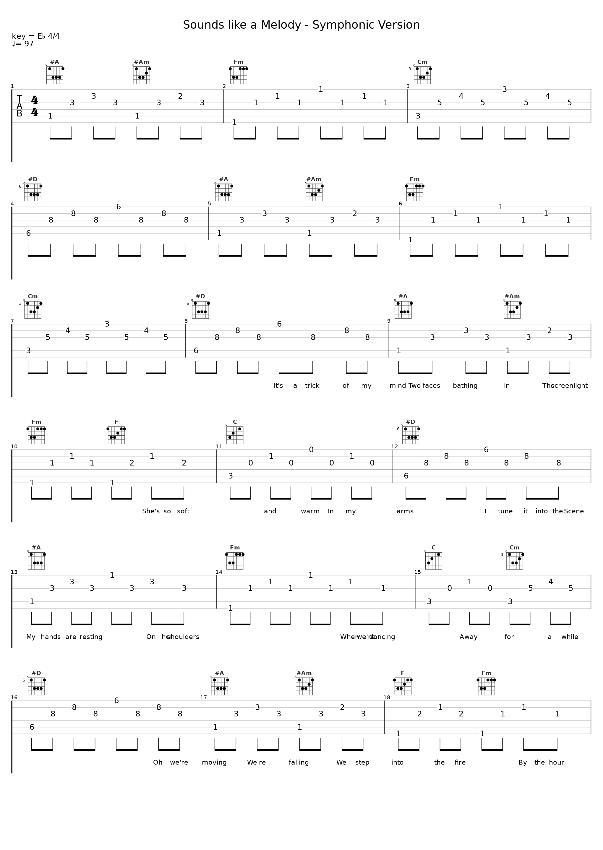 Sounds like a Melody - Symphonic Version_Alphaville,Deutsches Filmorchester Babelsberg_1