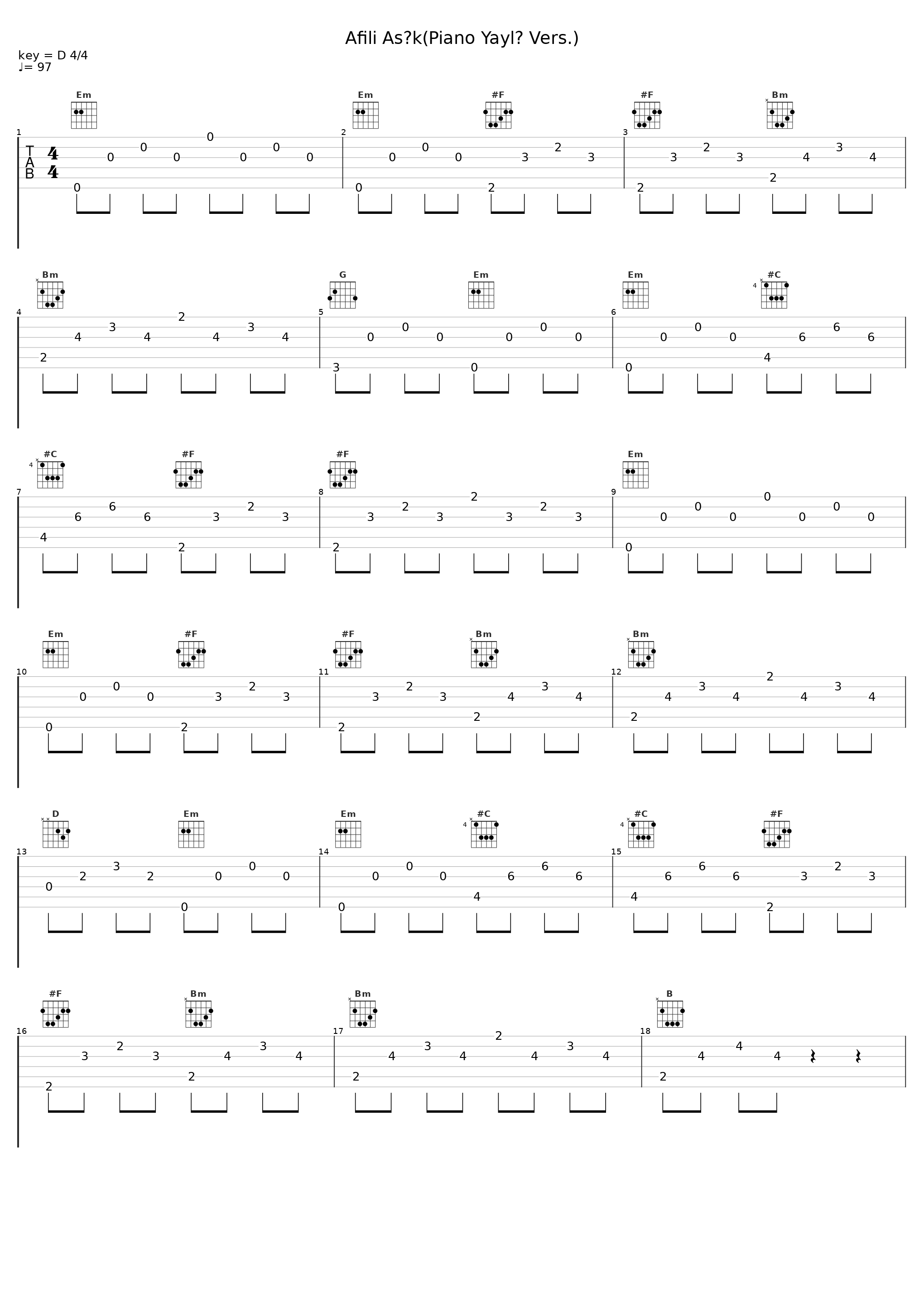 Afili Aşk(Piano Yaylı Vers.)_Aslı Demirer,Safa Hendem_1