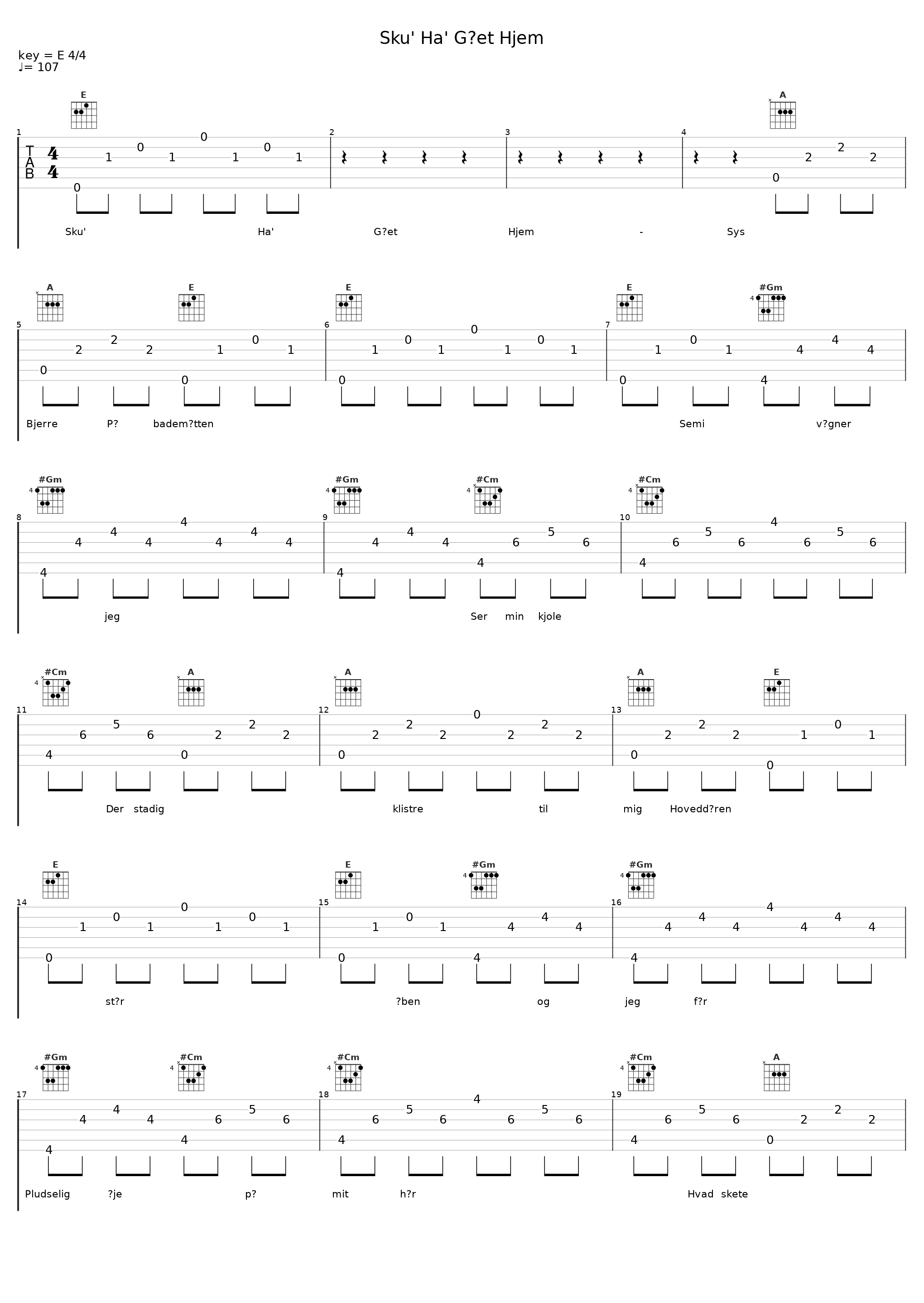 Sku' Ha' Gået Hjem_Sys Bjerre_1