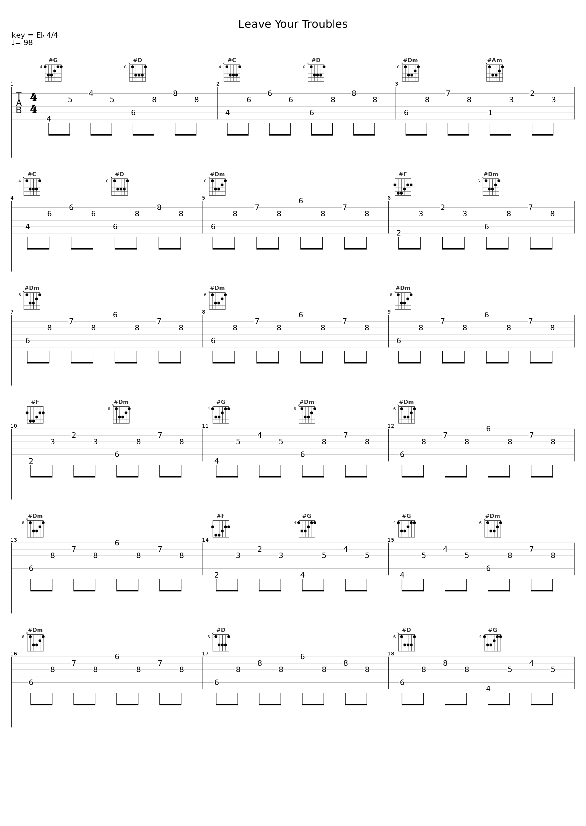 Leave Your Troubles_Elastic Bond_1