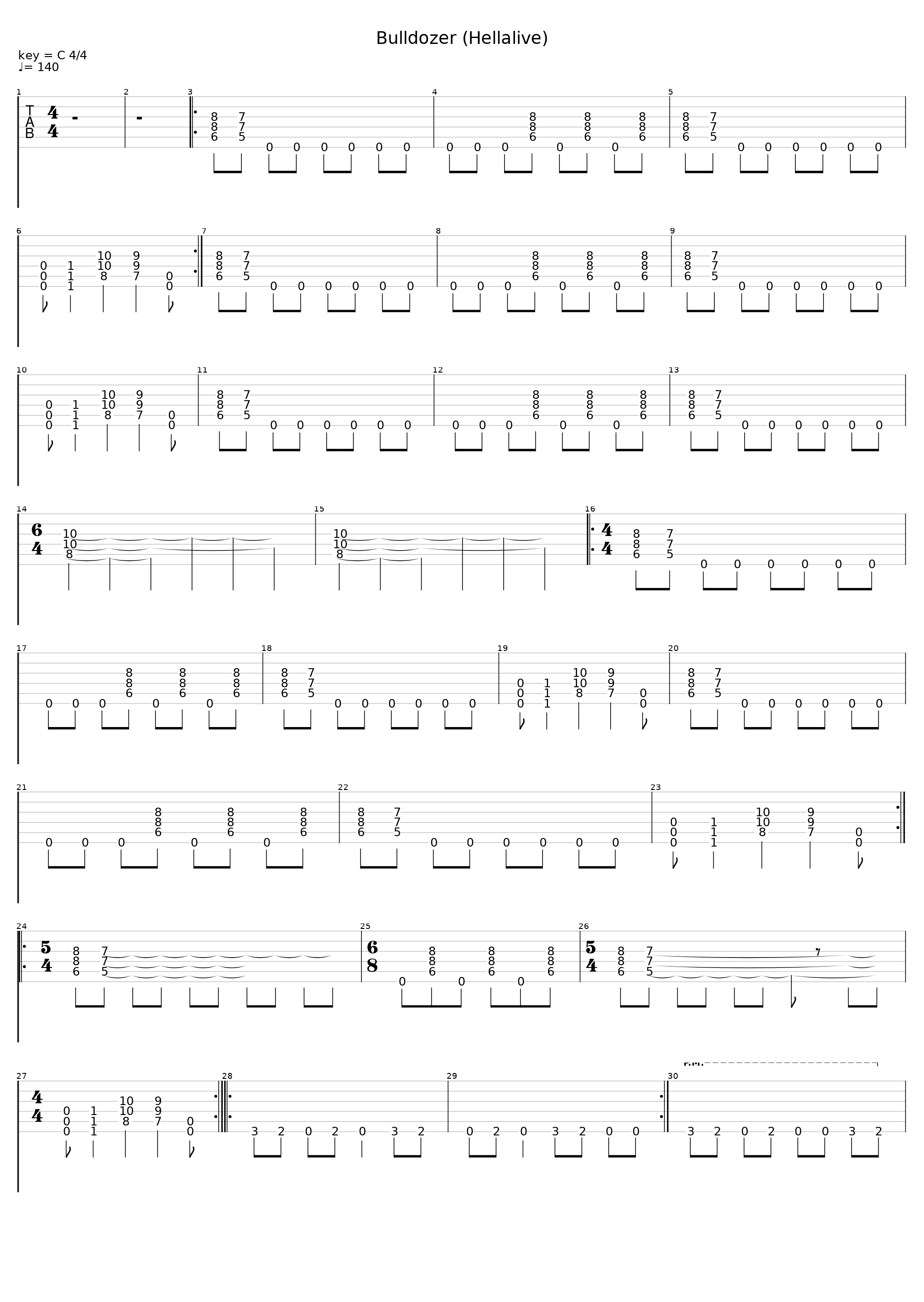 Bulldozer (Hellalive)_Machine Head_1