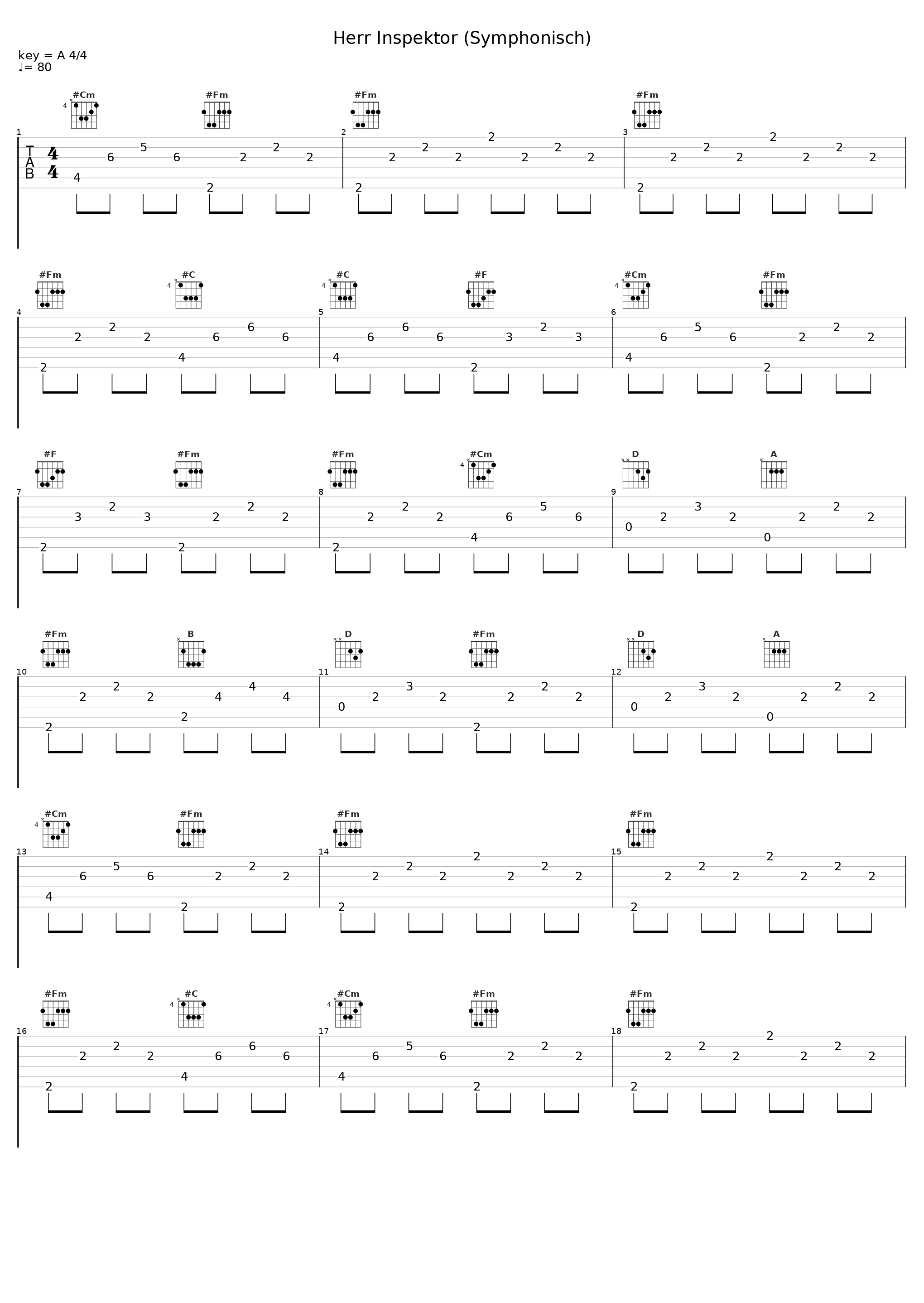 Herr Inspektor (Symphonisch)_Seiler und Speer_1