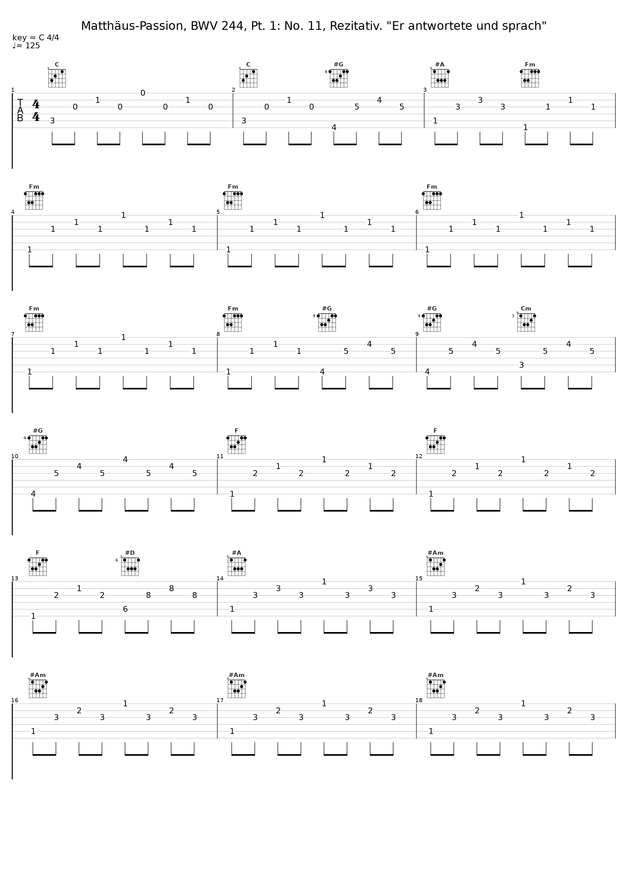 Matthäus-Passion, BWV 244, Pt. 1: No. 11, Rezitativ. "Er antwortete und sprach"_Theo Altmeyer,Franz Crass,Teresa Zylis-Gara,Julia Hamari,Nicolai Gedda,Hermann Prey,Hans Sotin,Suddeutscher Madrigalchor,Consortium Classicum,Wolfgang Gonnenwein,Siegfried Haertel_1