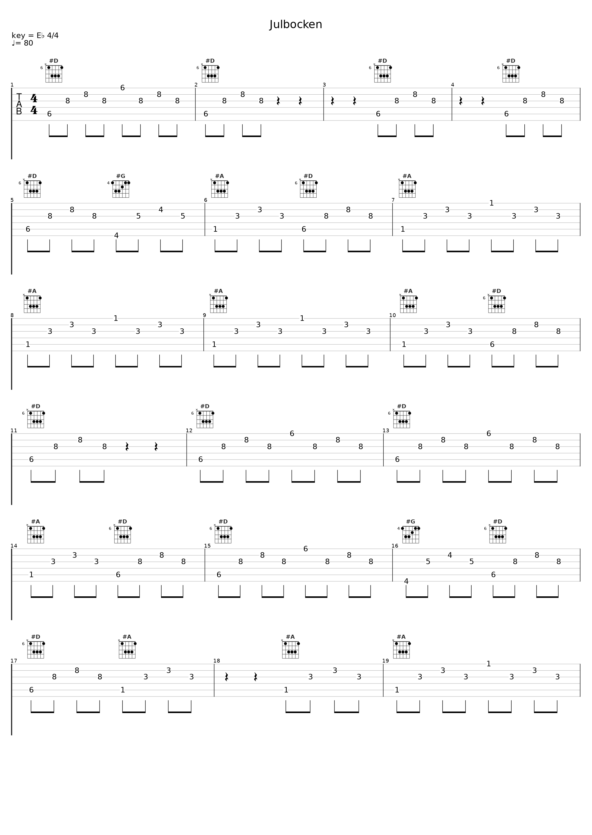 Julbocken_Adolf Fredriks Musikklasser_1