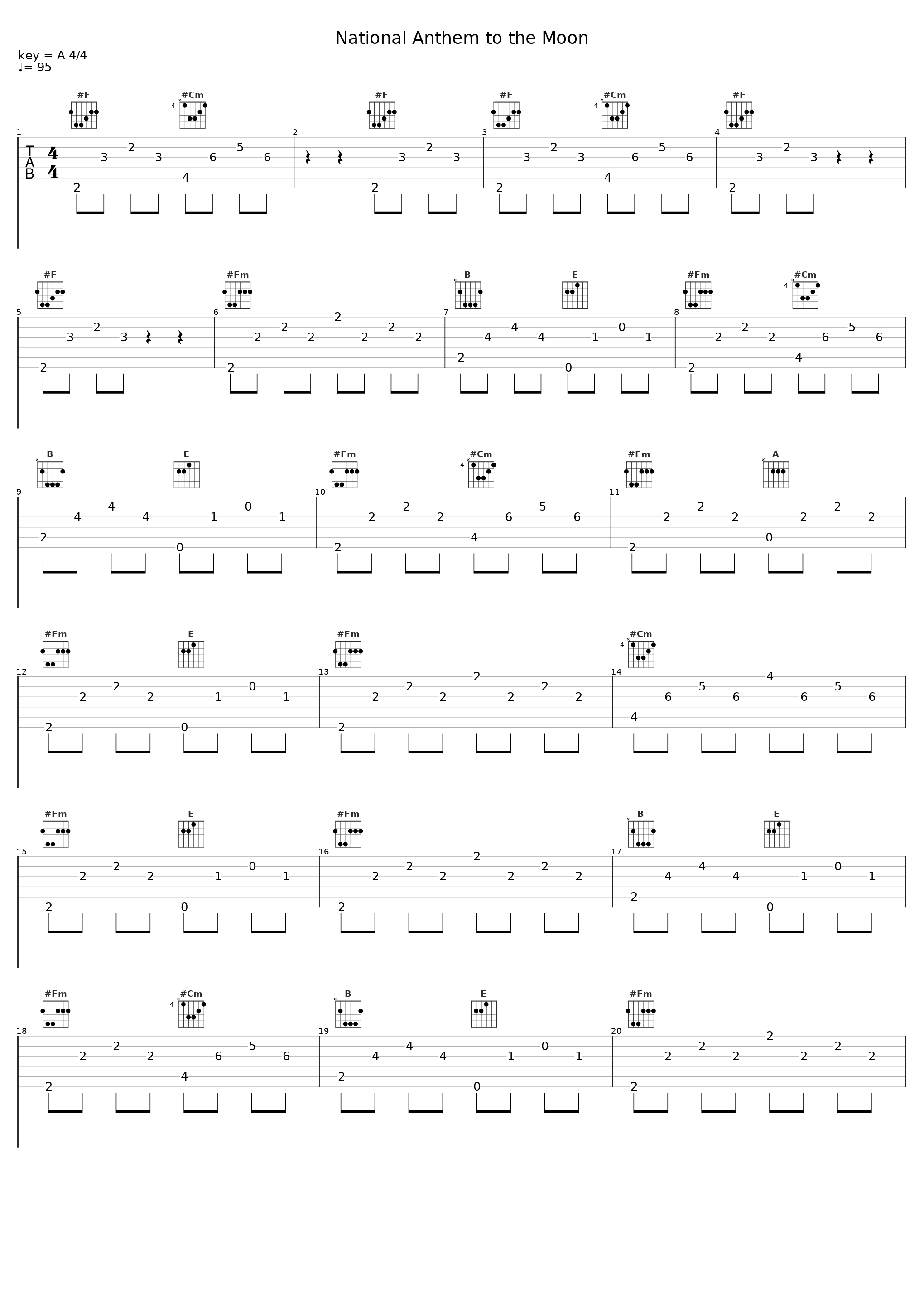 National Anthem to the Moon_Bruce Haack_1