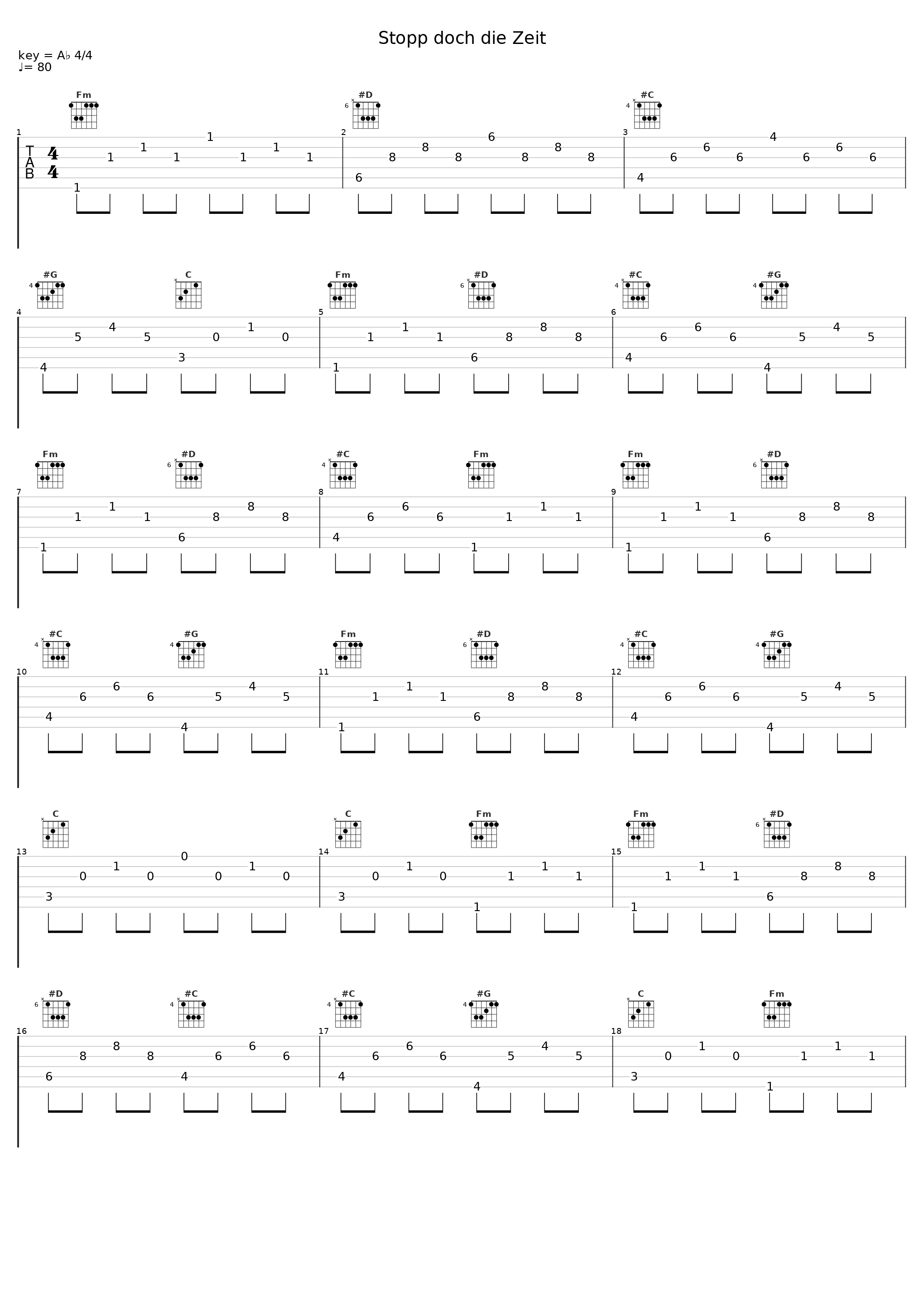 Stopp doch die Zeit_soundnotation,Seiler und Speer_1